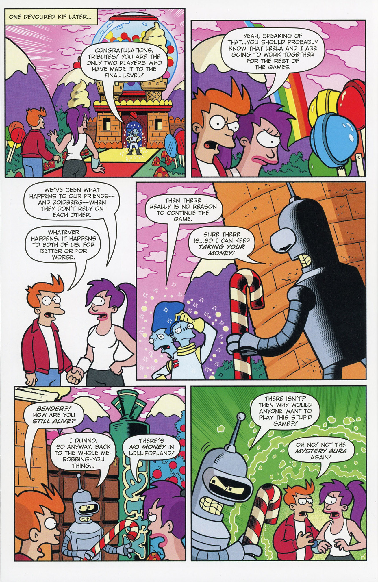 Read online Futurama Comics comic -  Issue #66 - 19