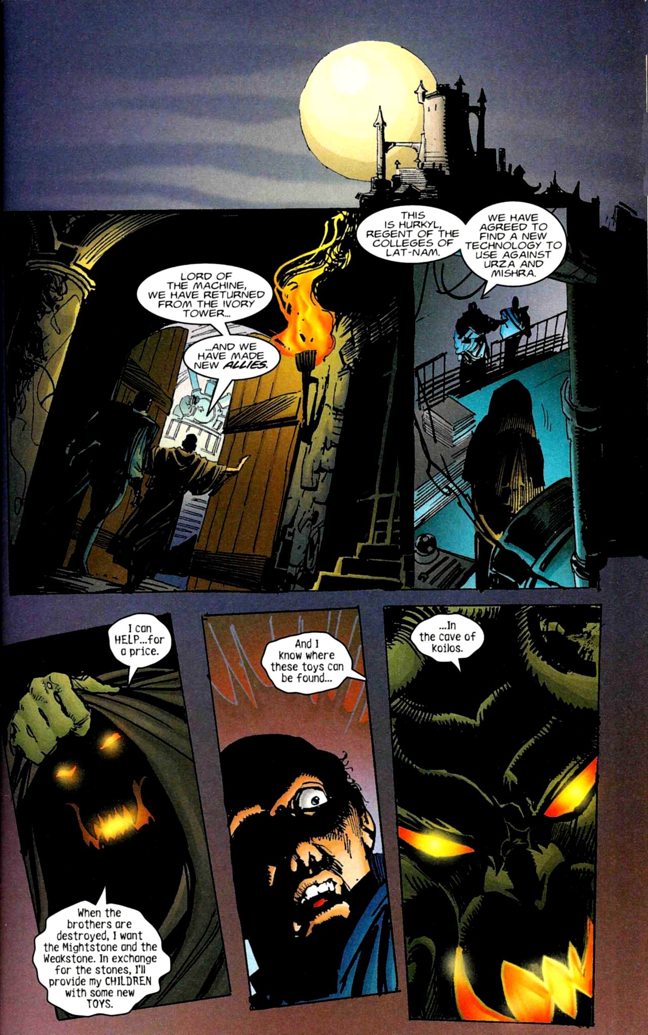 Read online Urza-Mishra War on the World of Magic: The Gathering comic -  Issue #2 - 22