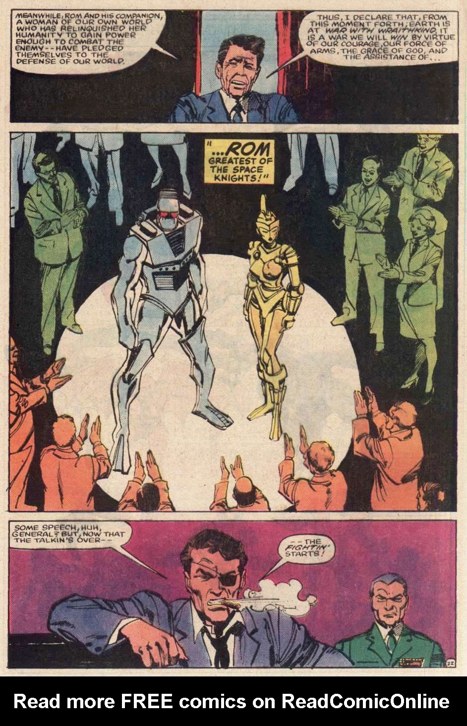 Read online ROM (1979) comic -  Issue #53 - 23