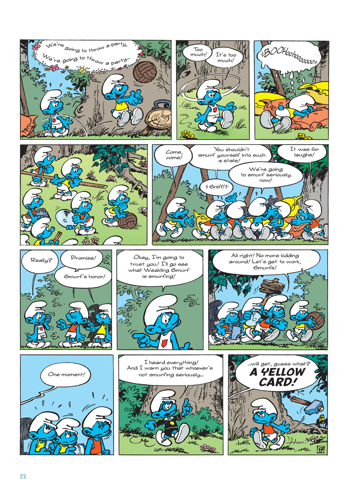 Read online The Smurfs comic -  Issue #11 - 22