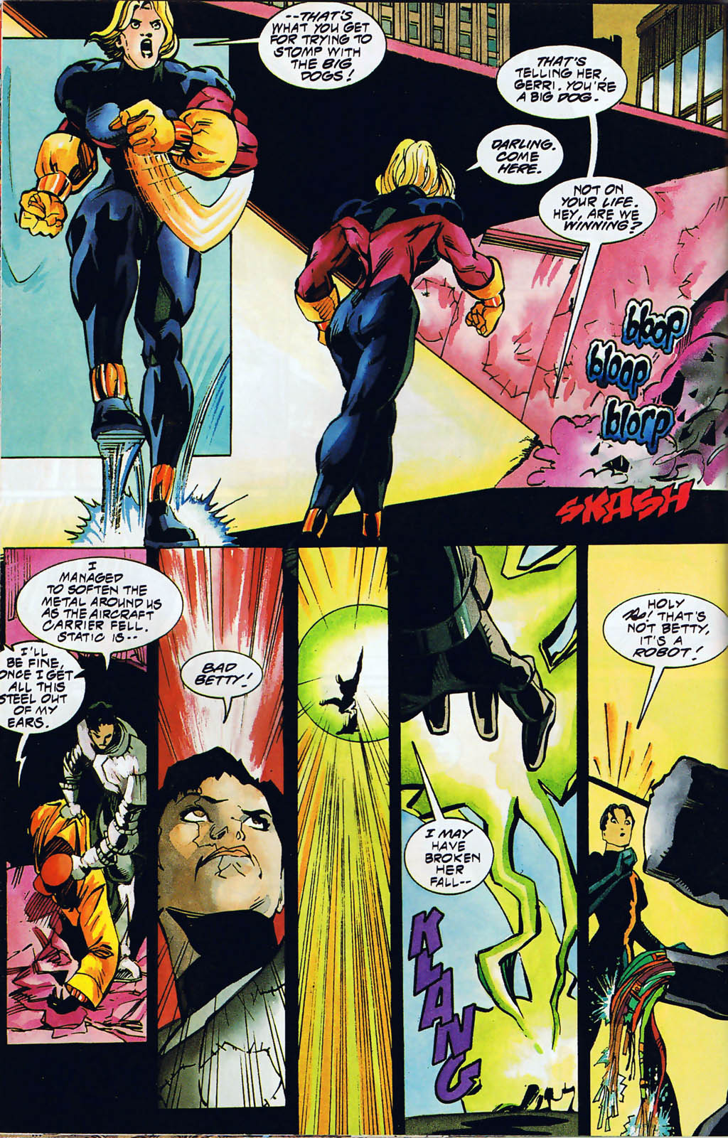 Read online Heroes (1996) comic -  Issue #2 - 17