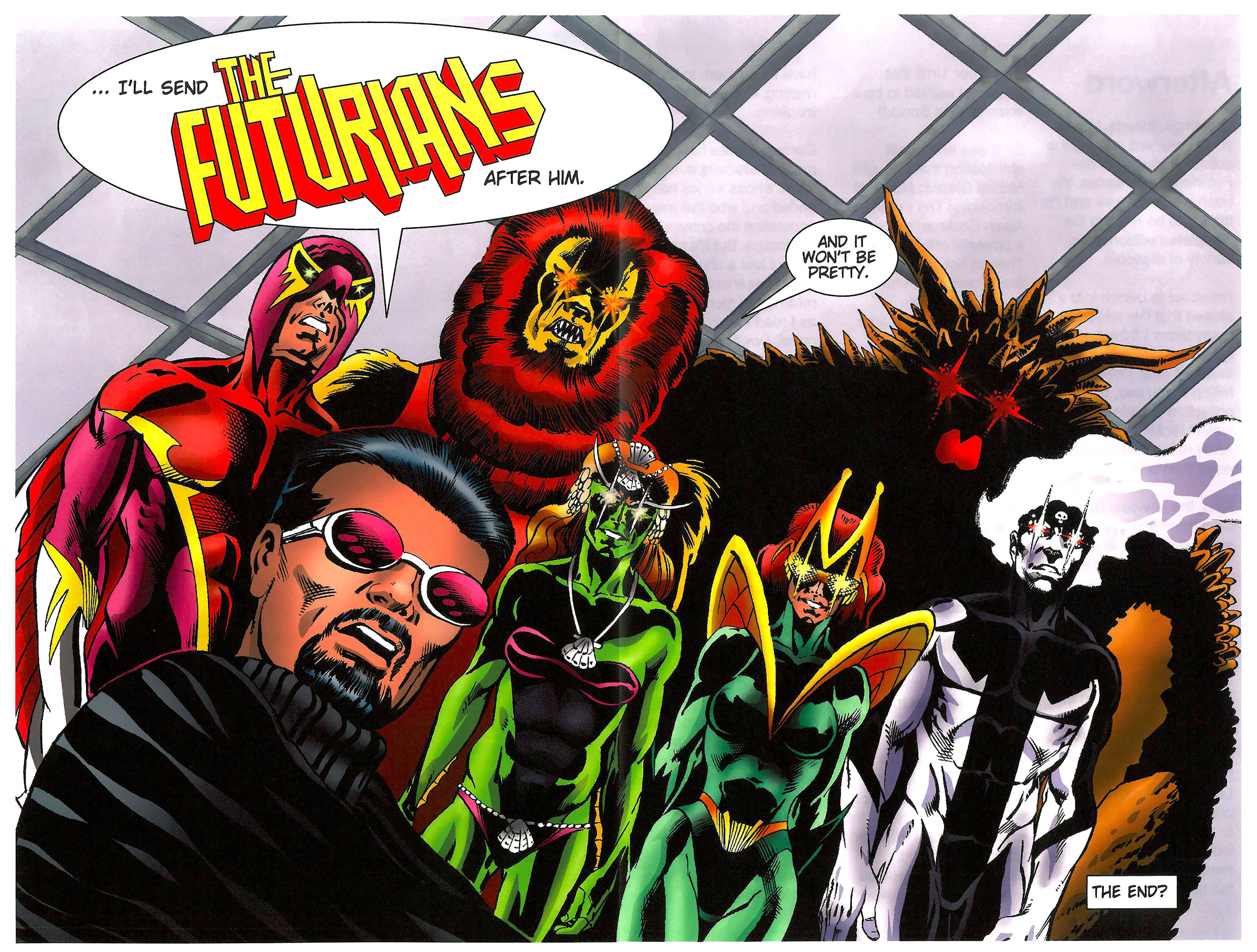 Read online Dave Cockrum's Futurians: Avatar comic -  Issue # TPB - 95