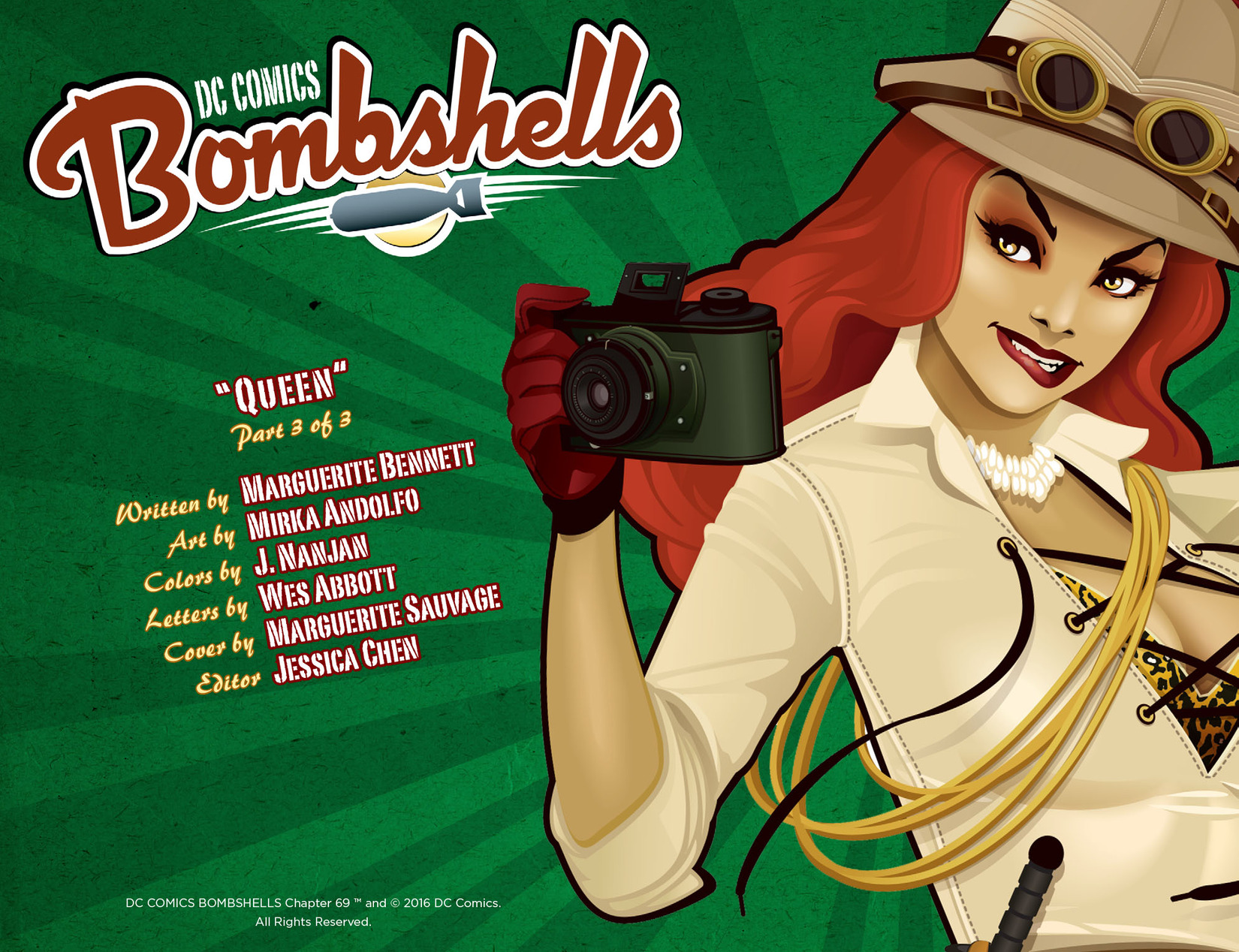Read online DC Comics: Bombshells comic -  Issue #69 - 2