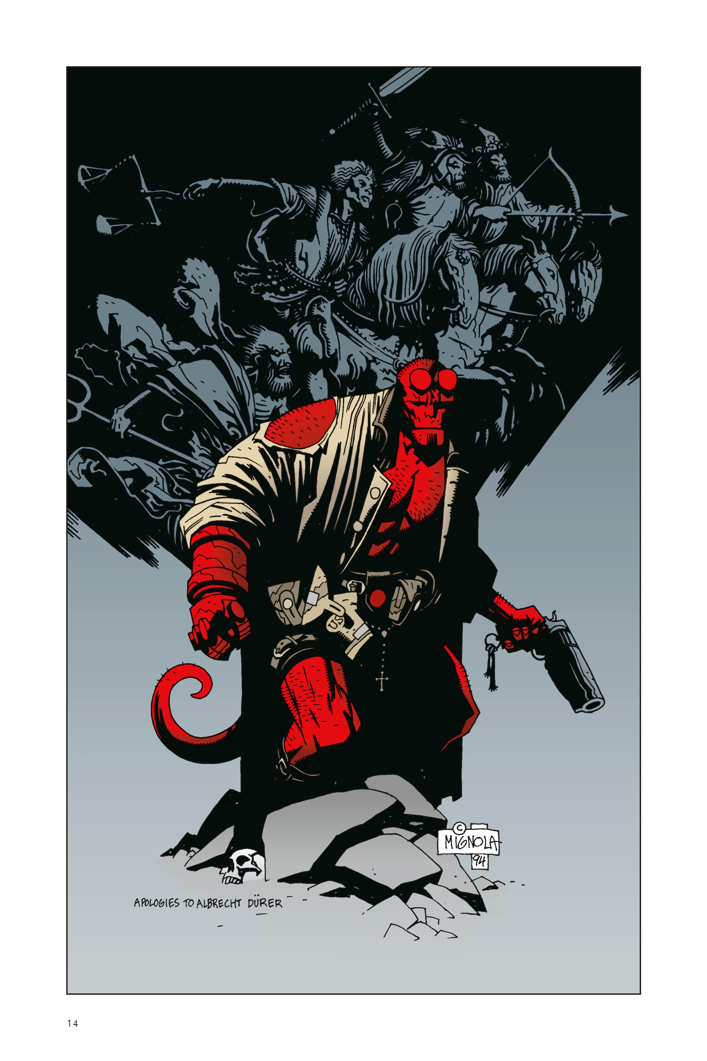 Read online Hellboy: 25 Years of Covers comic -  Issue # TPB (Part 1) - 16