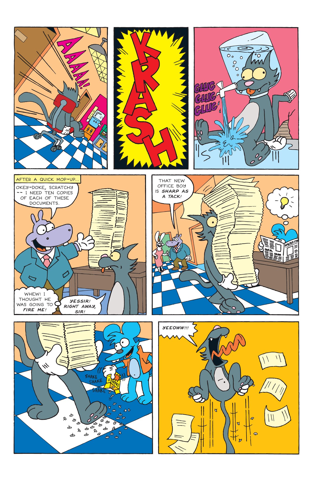 Read online Itchy & Scratchy Comics comic -  Issue #3 - 16
