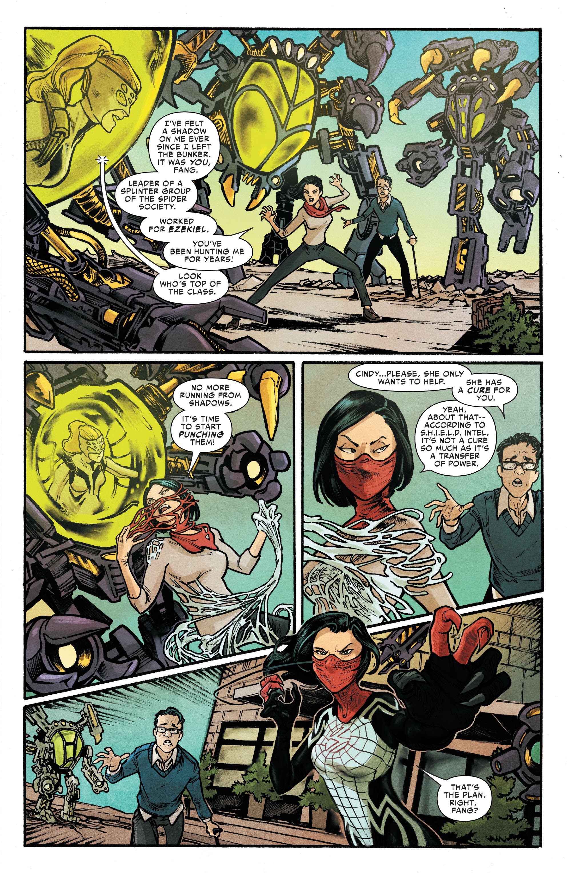 Read online Silk: Out of the Spider-Verse comic -  Issue # TPB 3 (Part 2) - 108