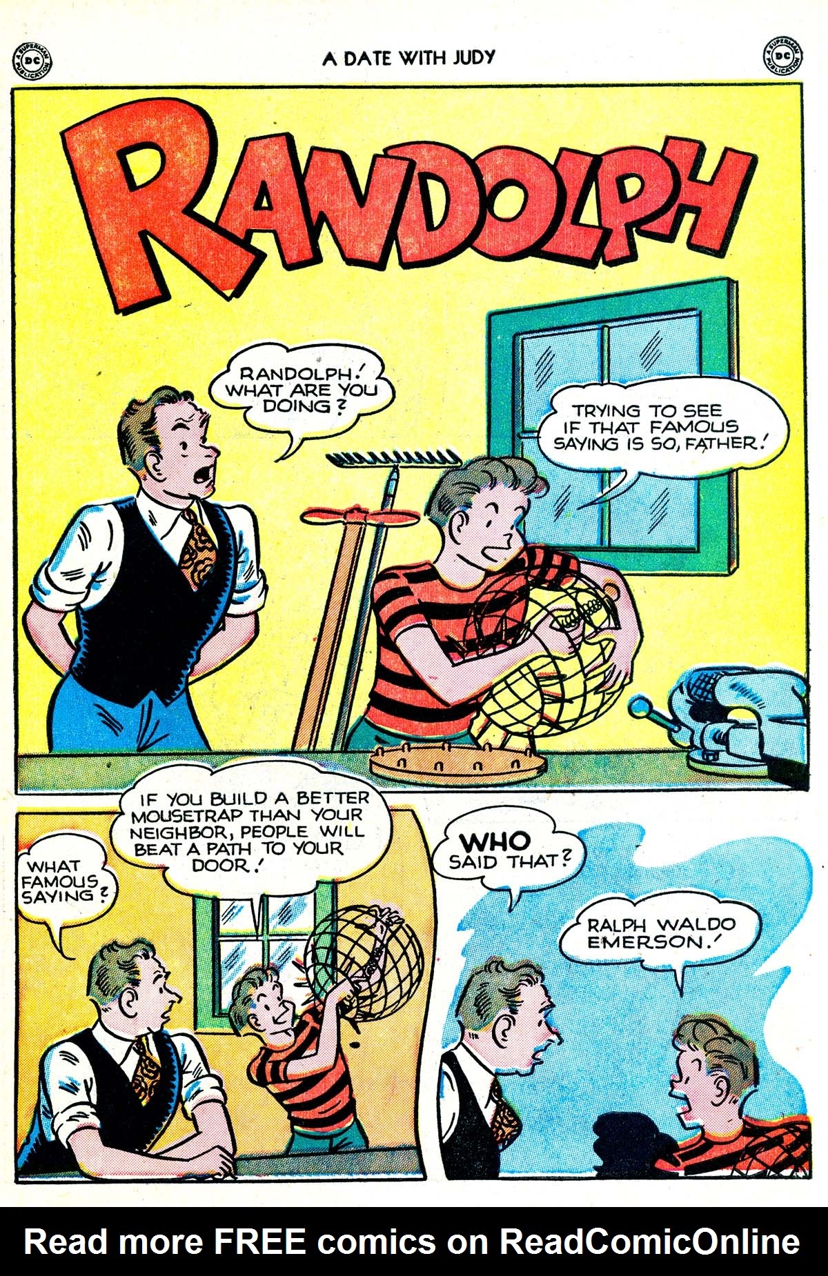 Read online A Date with Judy comic -  Issue #9 - 11