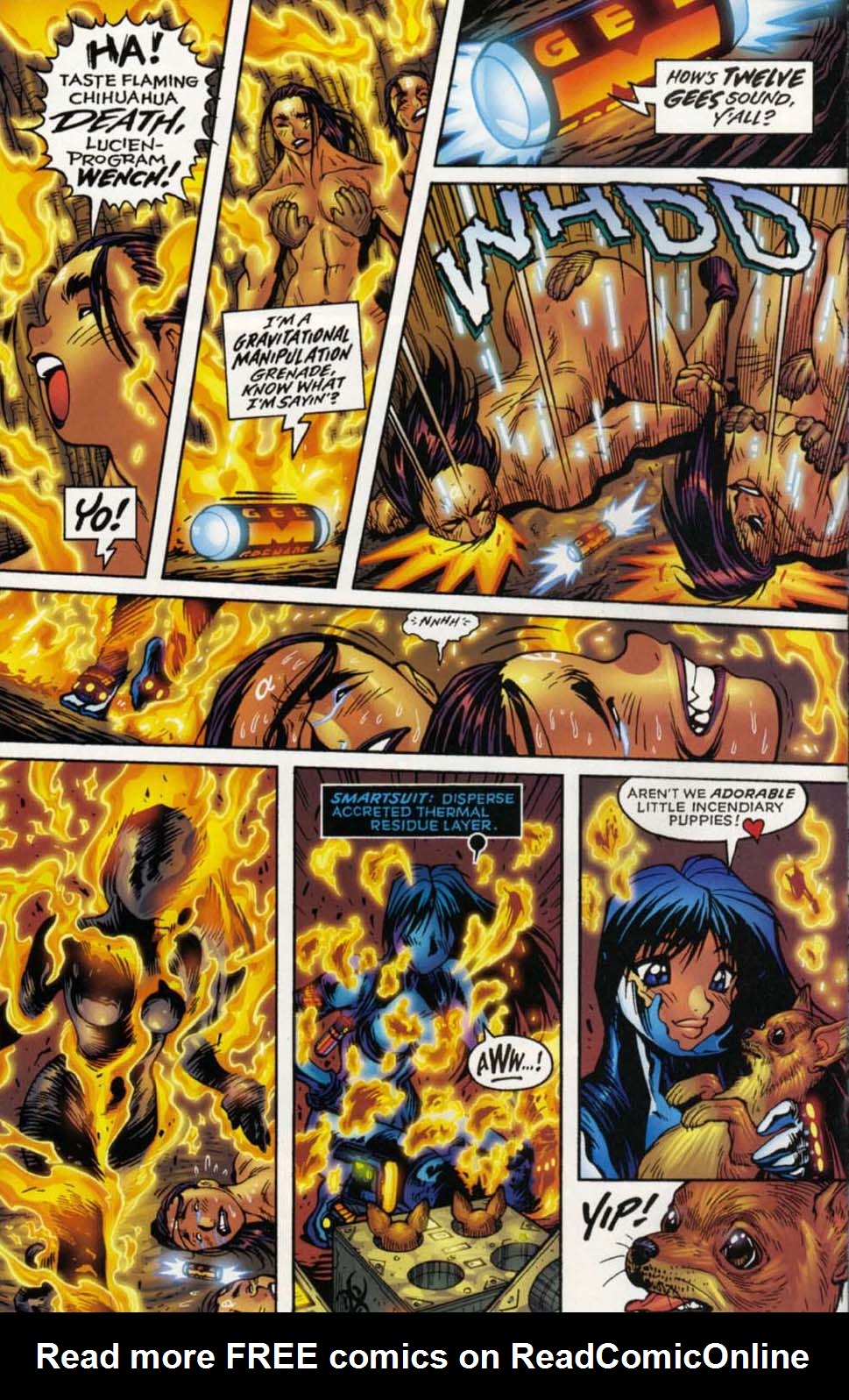 Read online Dirty Pair: Run From the Future comic -  Issue #3 - 20