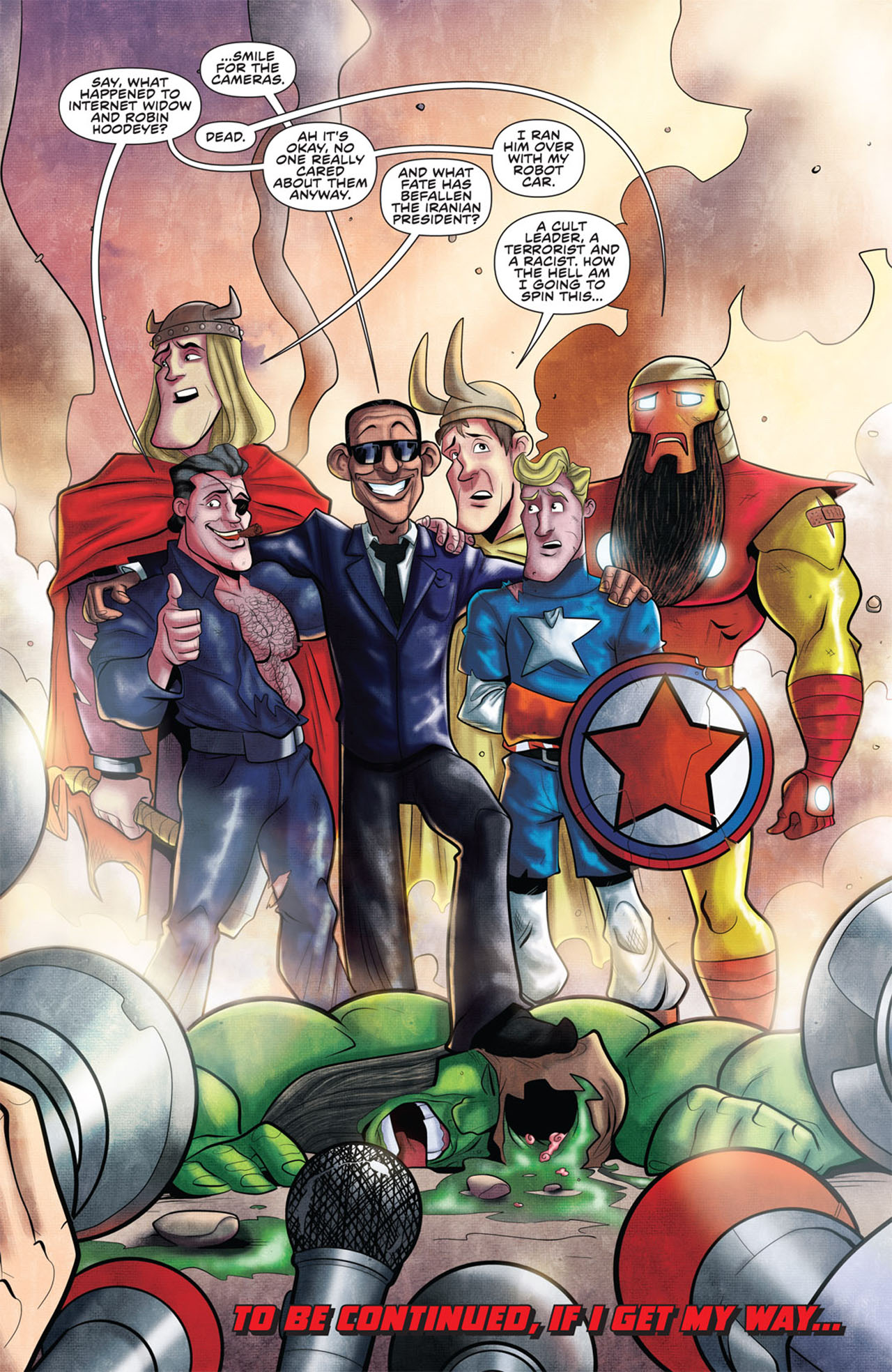Read online Rich Johnston's The Avengefuls comic -  Issue # Full - 27