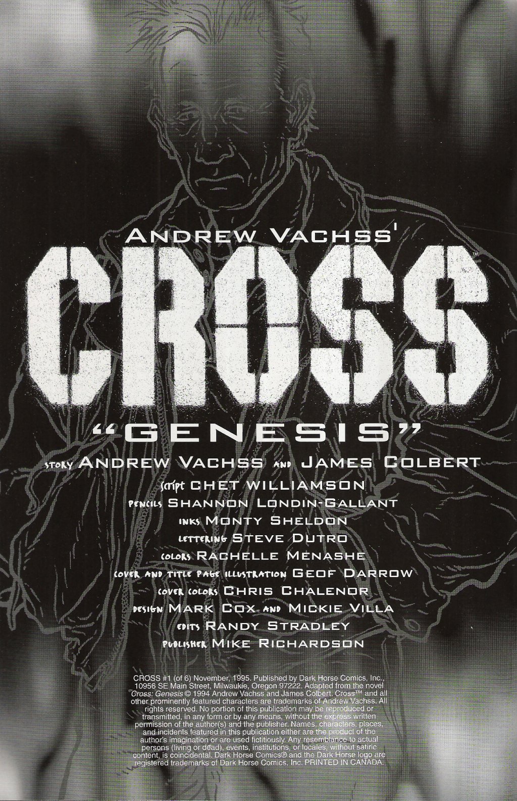 Read online Cross comic -  Issue #1 - 2