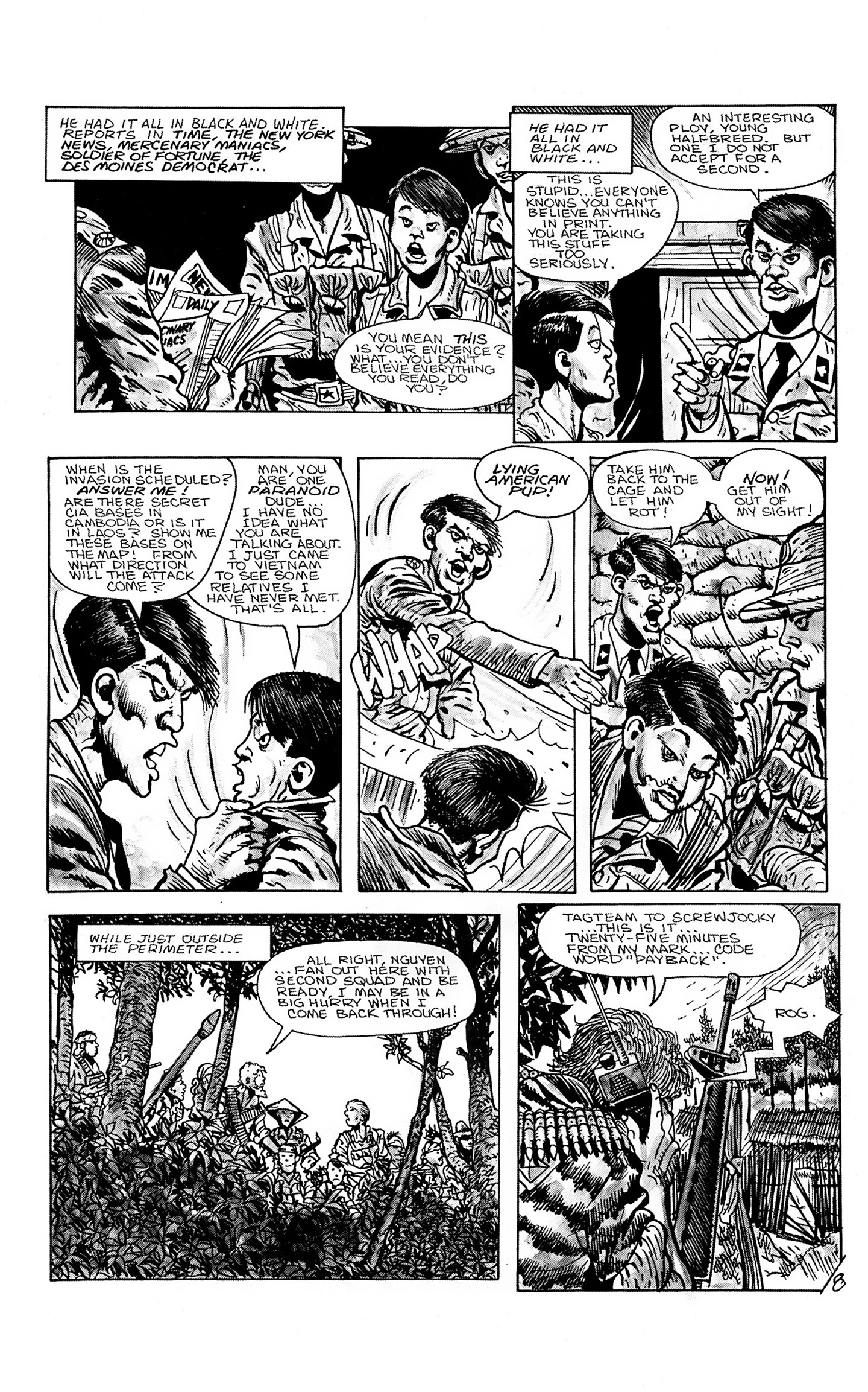 Read online Fire Team comic -  Issue #6 - 10