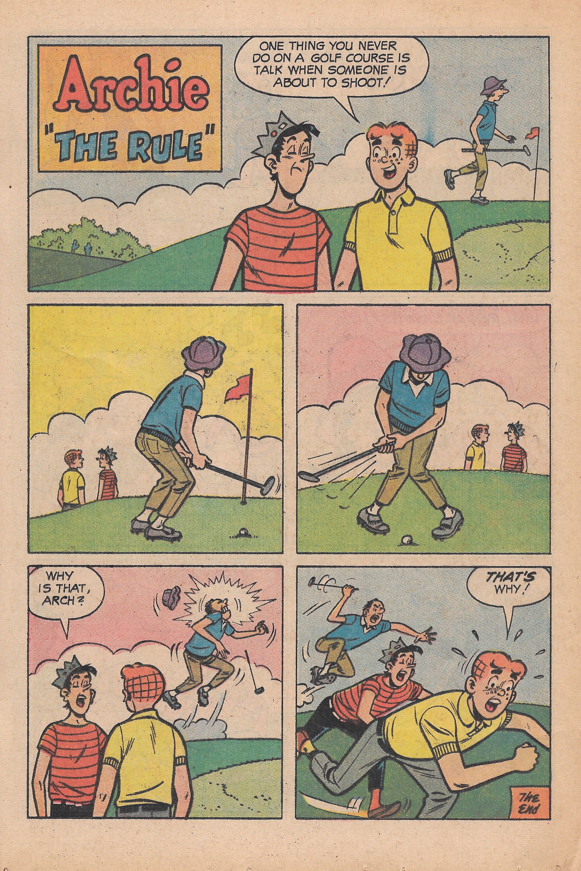 Read online Archie's Joke Book Magazine comic -  Issue #128 - 17