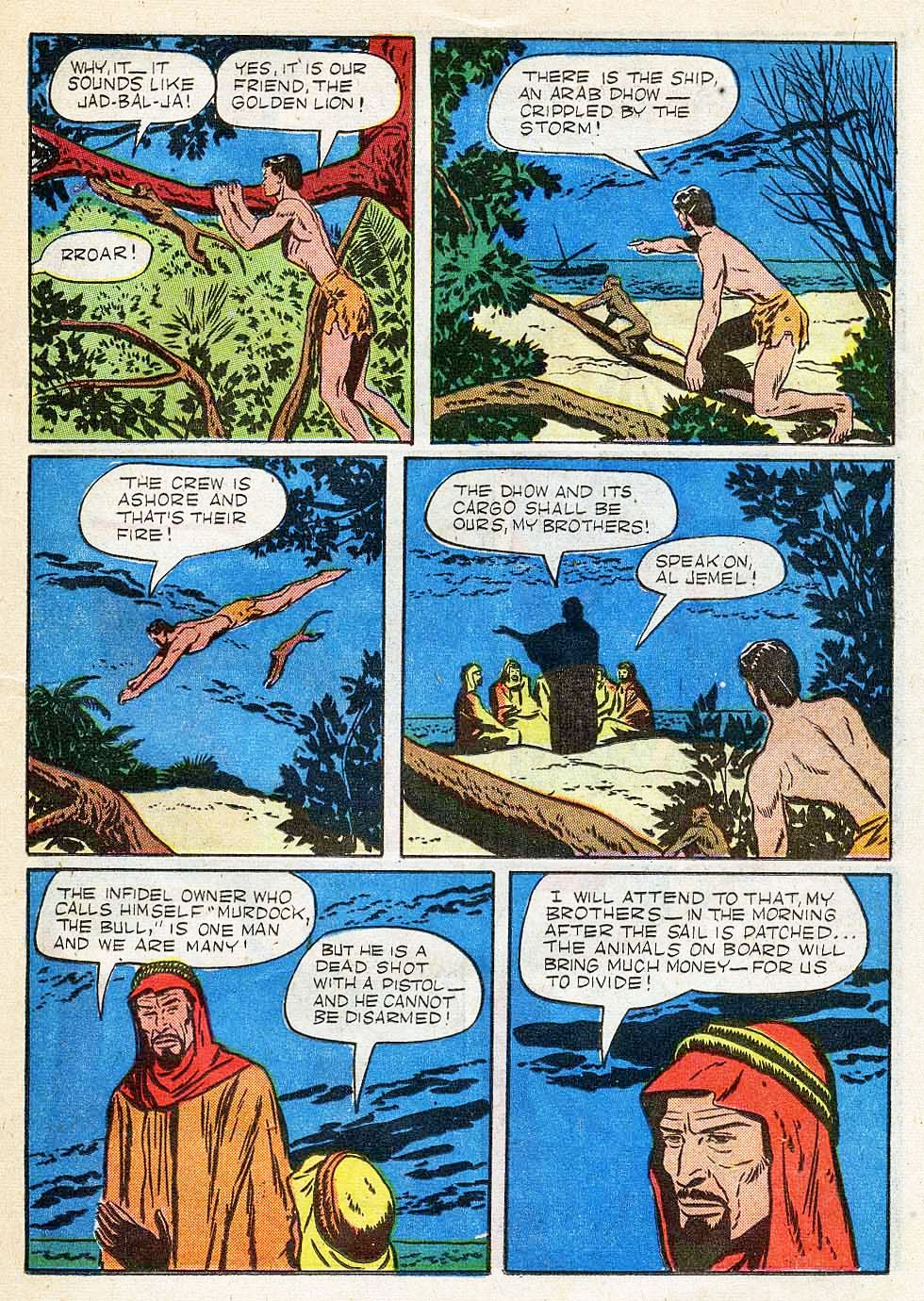 Read online Tarzan (1948) comic -  Issue #20 - 31
