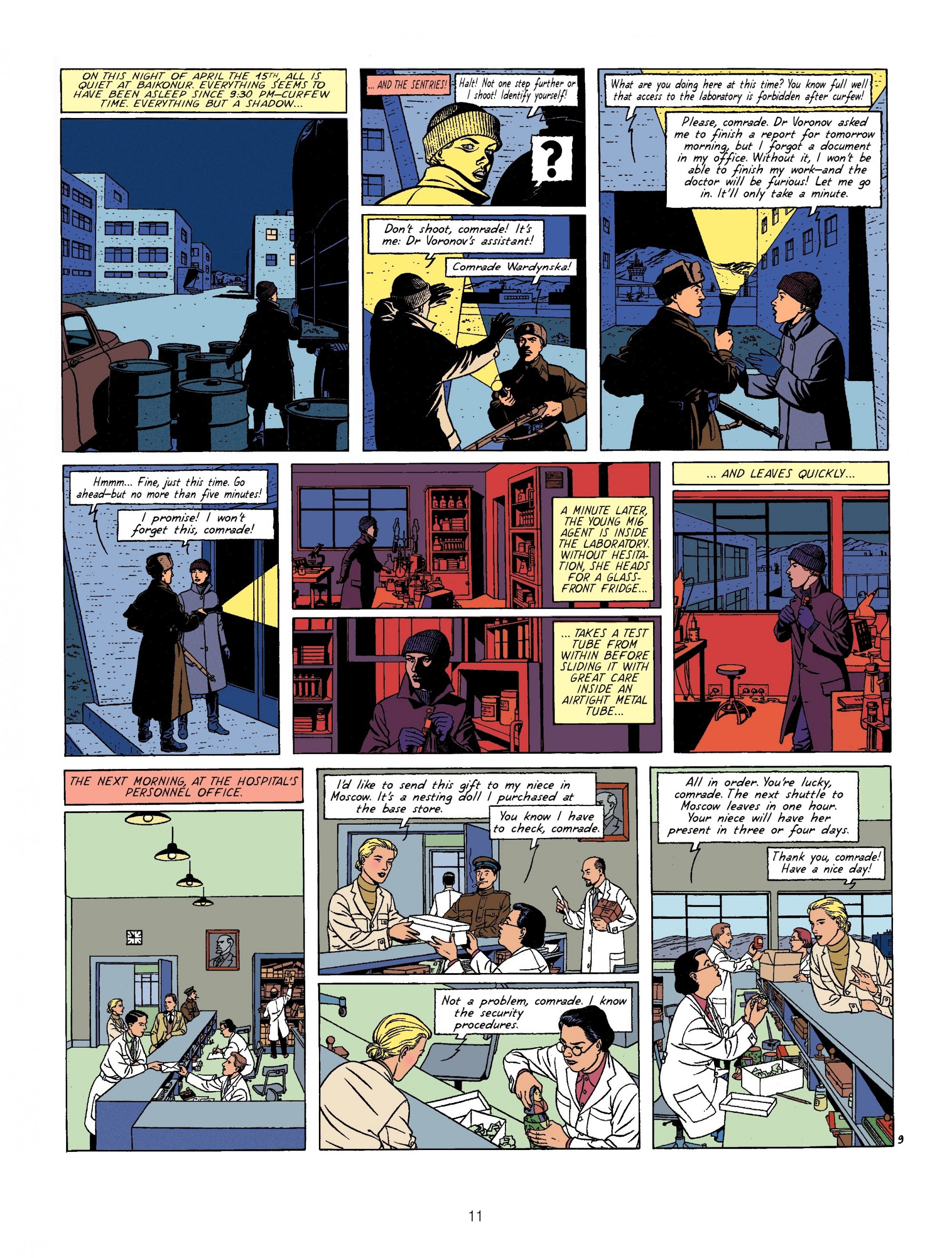 Read online Blake & Mortimer comic -  Issue #8 - 11