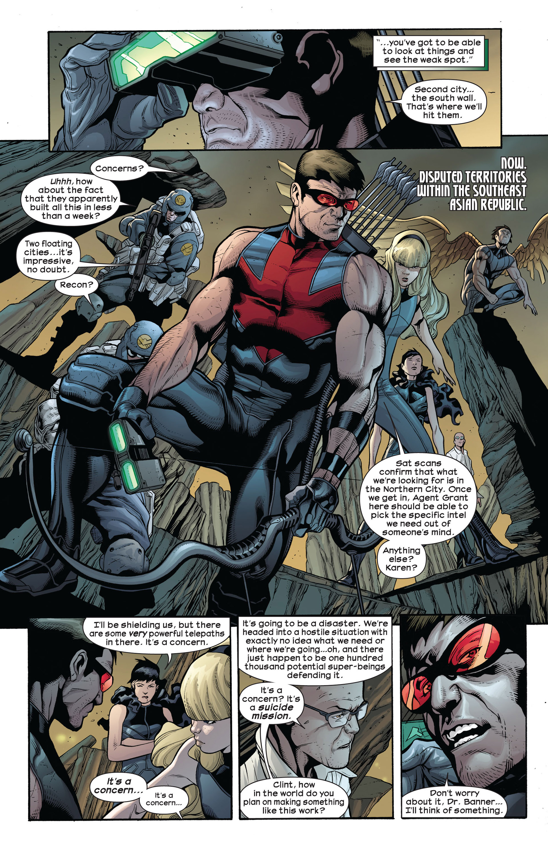 Read online Ultimate Comics Hawkeye comic -  Issue #3 - 5