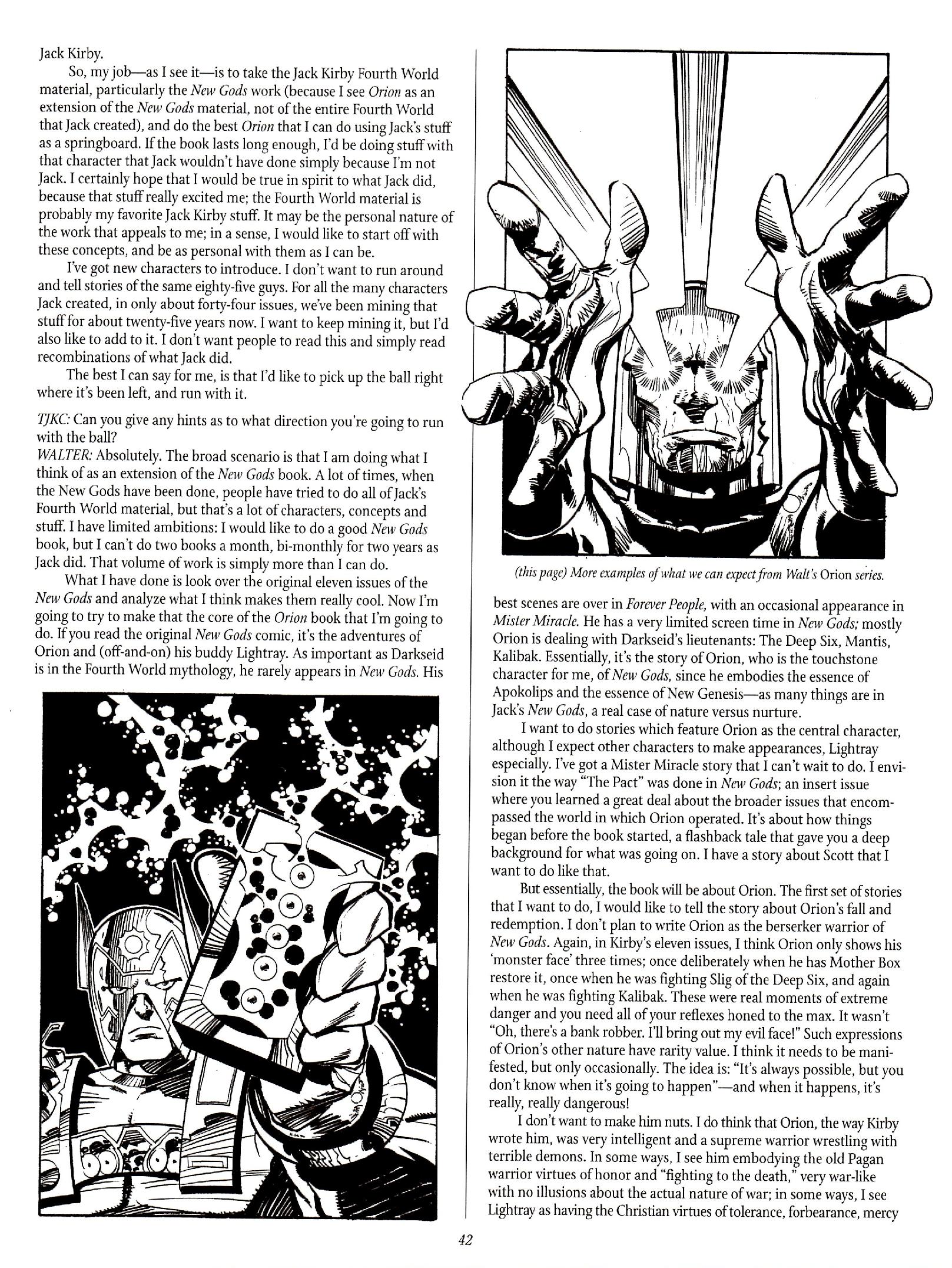 Read online The Jack Kirby Collector comic -  Issue #26 - 41