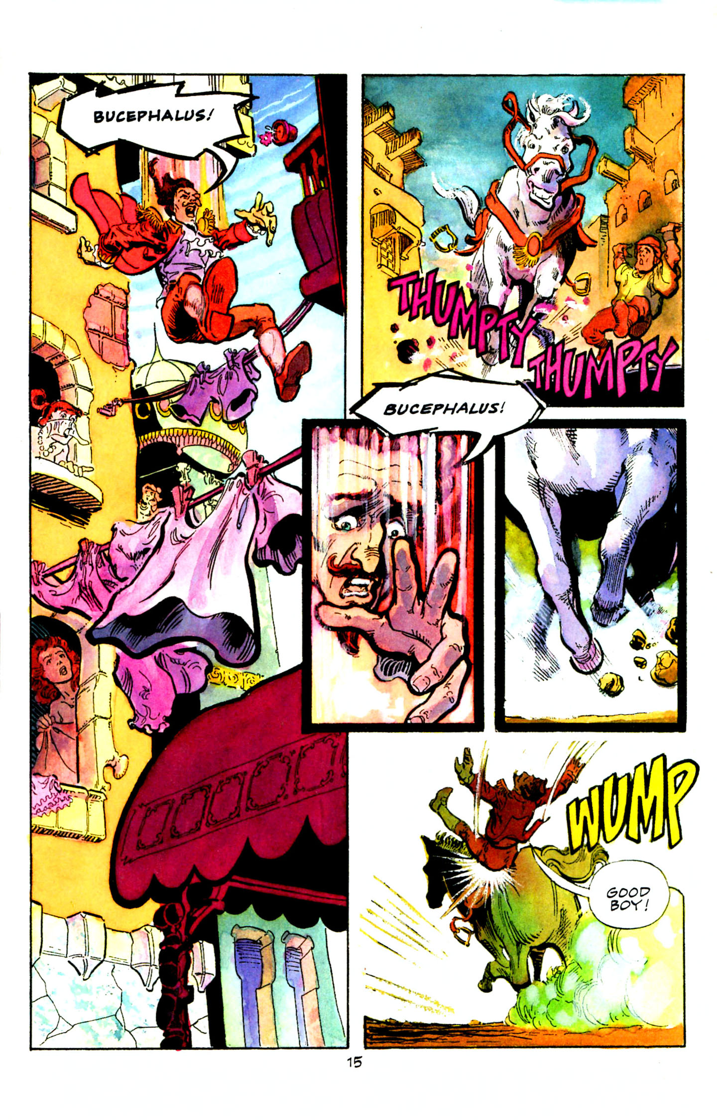 Read online The Adventures of Baron Munchausen comic -  Issue #1 - 16