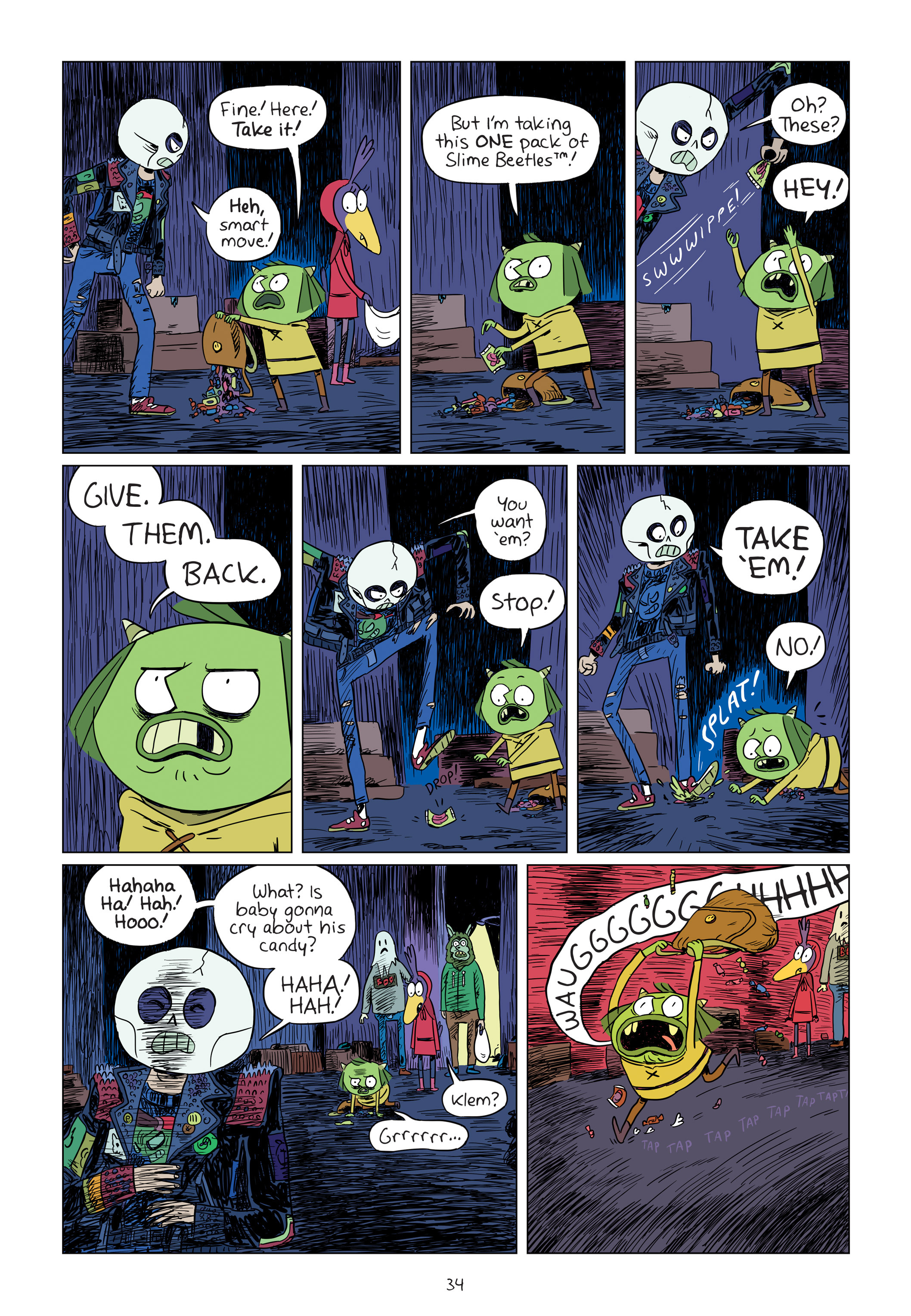 Read online Costume Quest: Invasion of the Candy Snatchers comic -  Issue # Full - 34