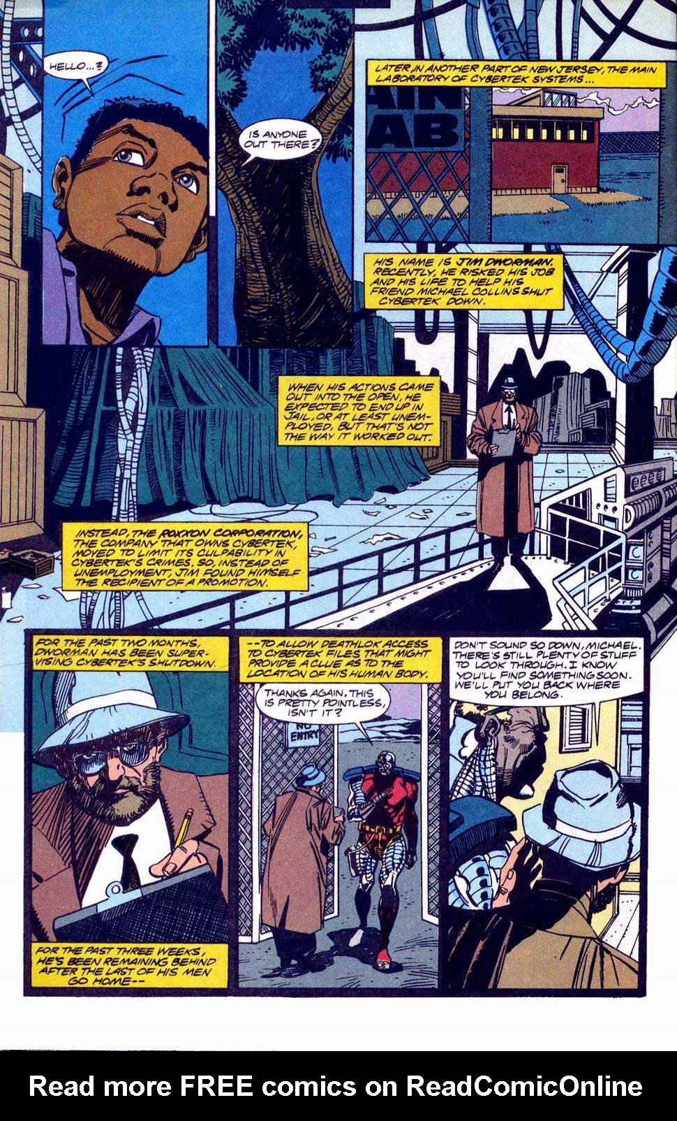 Read online Deathlok (1991) comic -  Issue #1 - 9