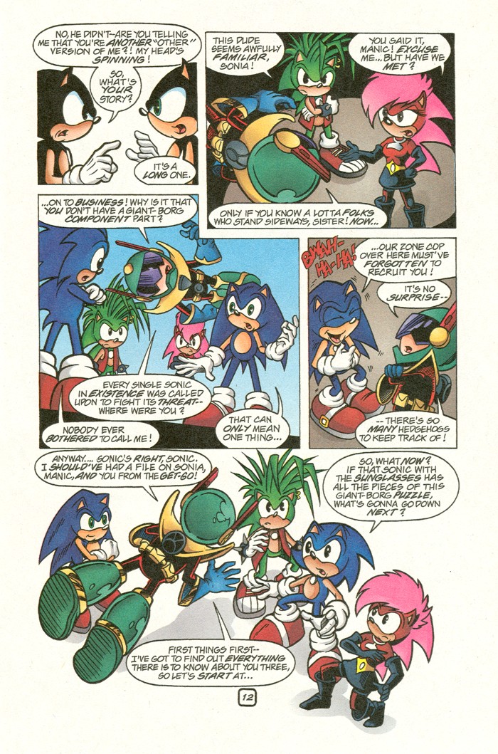 Read online Sonic Super Special comic -  Issue #10 - Chaos Crossover - 25