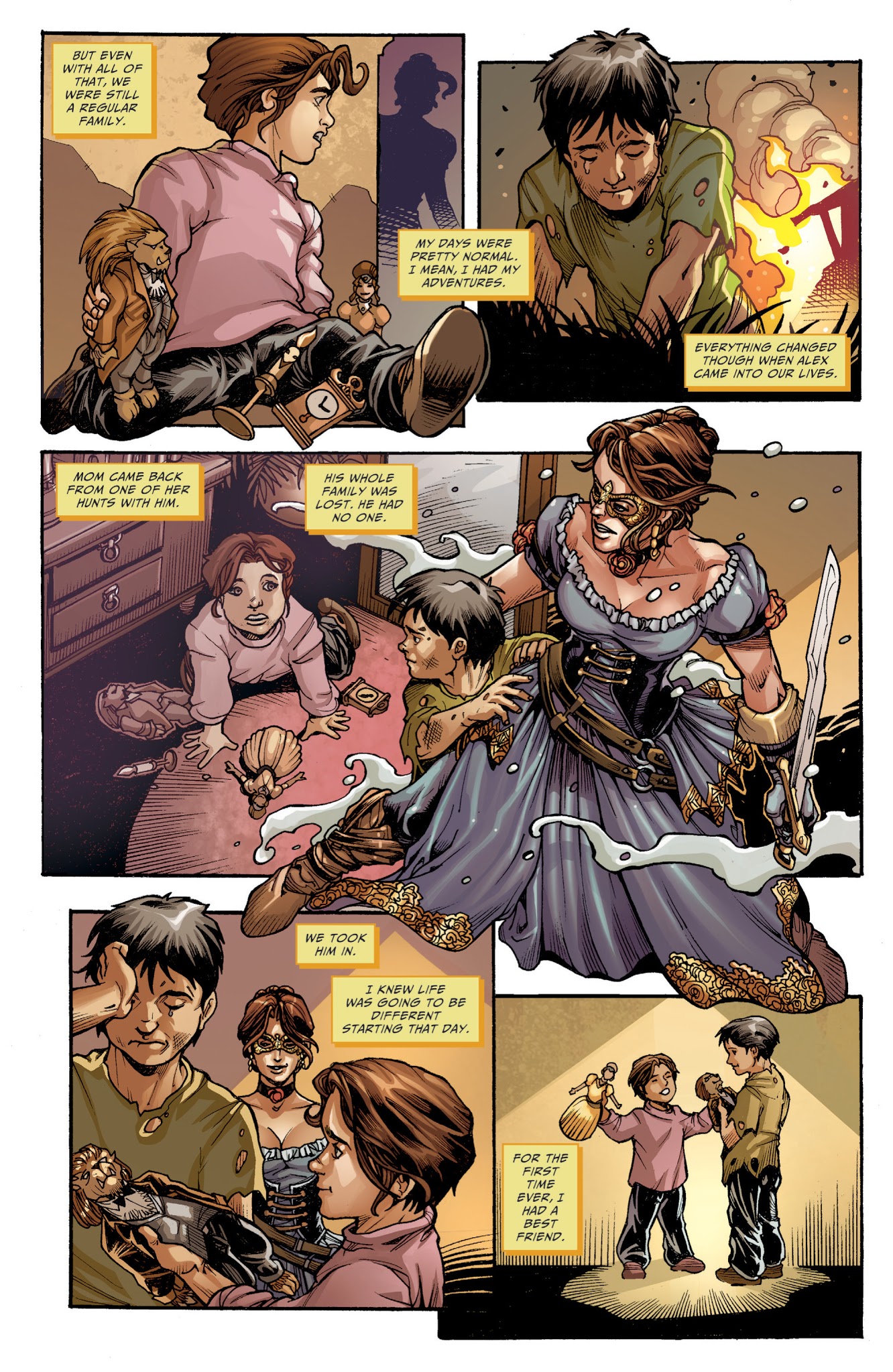 Read online Belle: Beast Hunter comic -  Issue #1 - 9