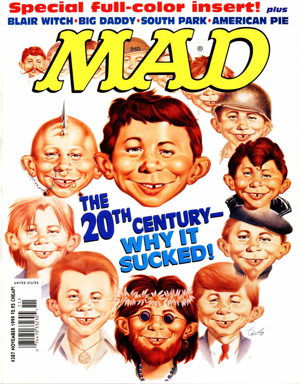 Read online MAD comic -  Issue #387 - 1