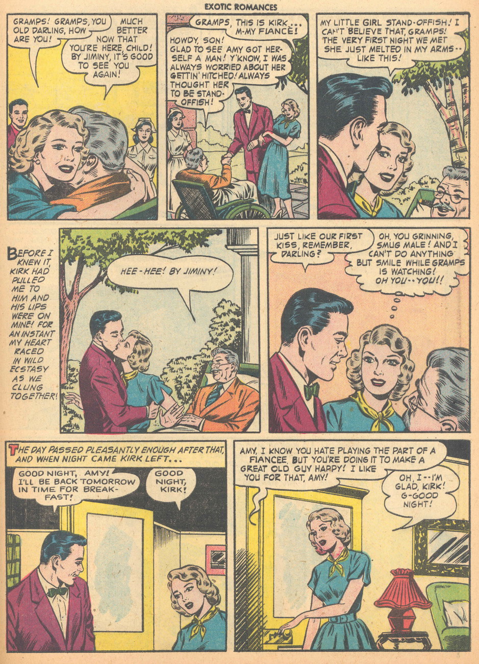 Read online Exotic Romances comic -  Issue #28 - 29