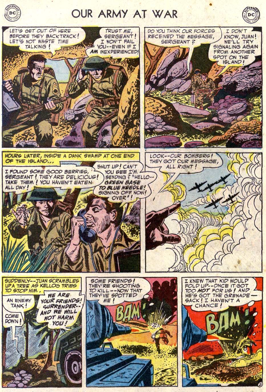 Read online Our Army at War (1952) comic -  Issue #11 - 12