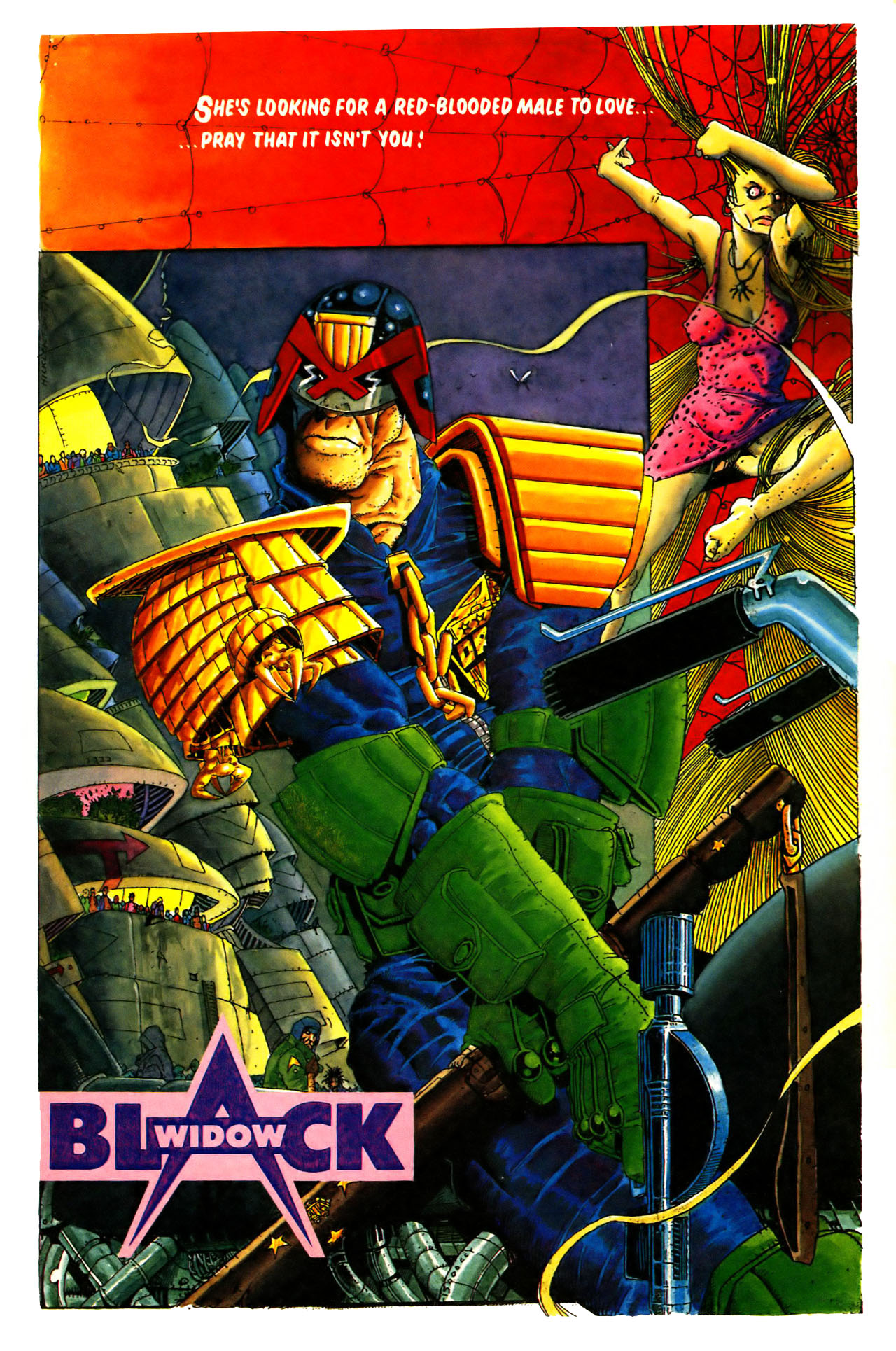 Read online Judge Dredd: The Megazine comic -  Issue #7 - 3