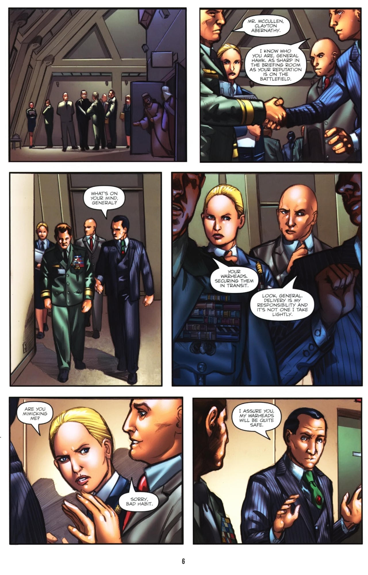 Read online G.I. Joe: Rise Of Cobra Movie Adaptation comic -  Issue #1 - 9