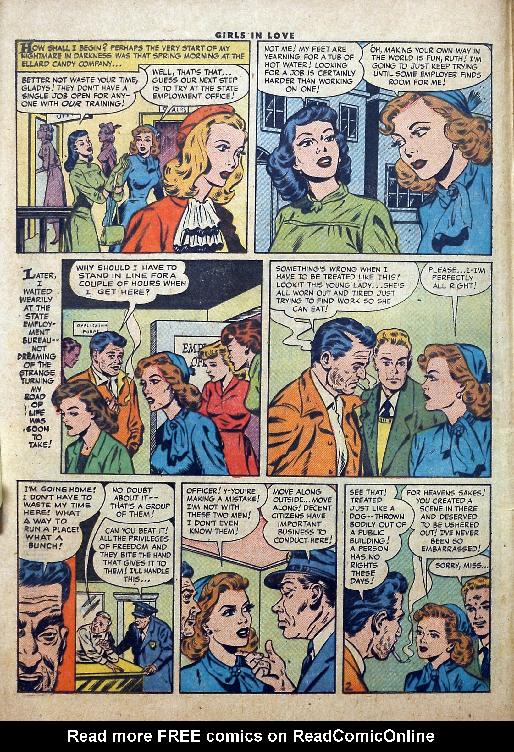 Read online Girls in Love (1955) comic -  Issue #54 - 4