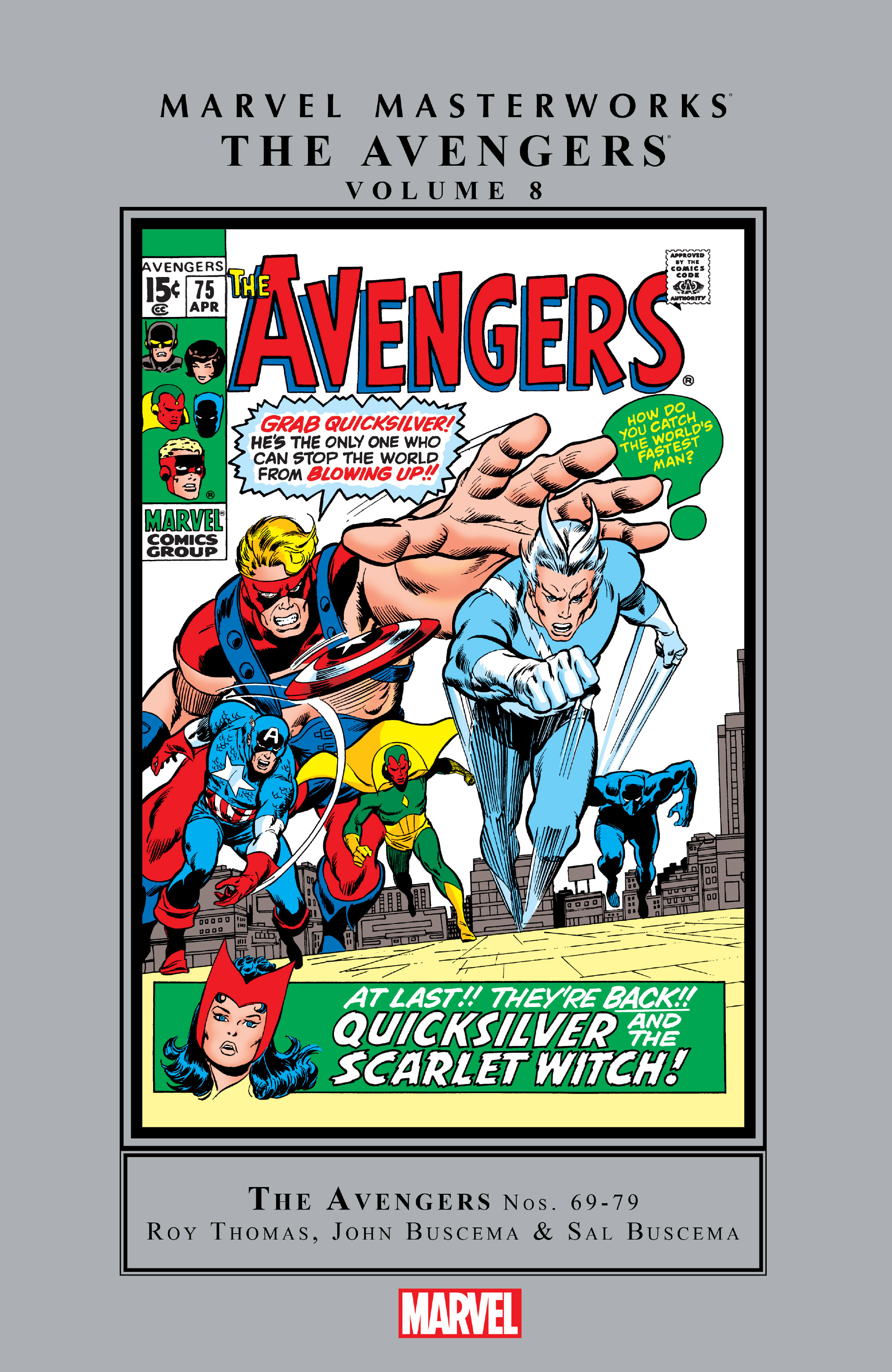 Read online Marvel Masterworks: The Avengers comic -  Issue # TPB 8 (Part 1) - 1