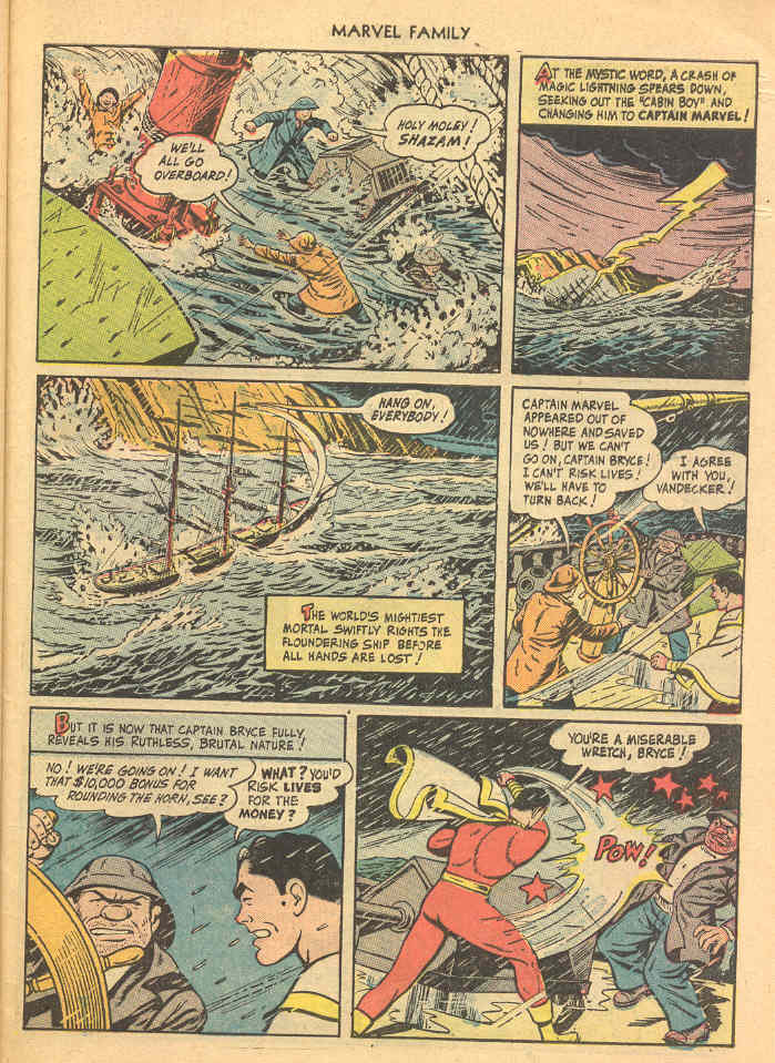 Read online The Marvel Family comic -  Issue #41 - 43