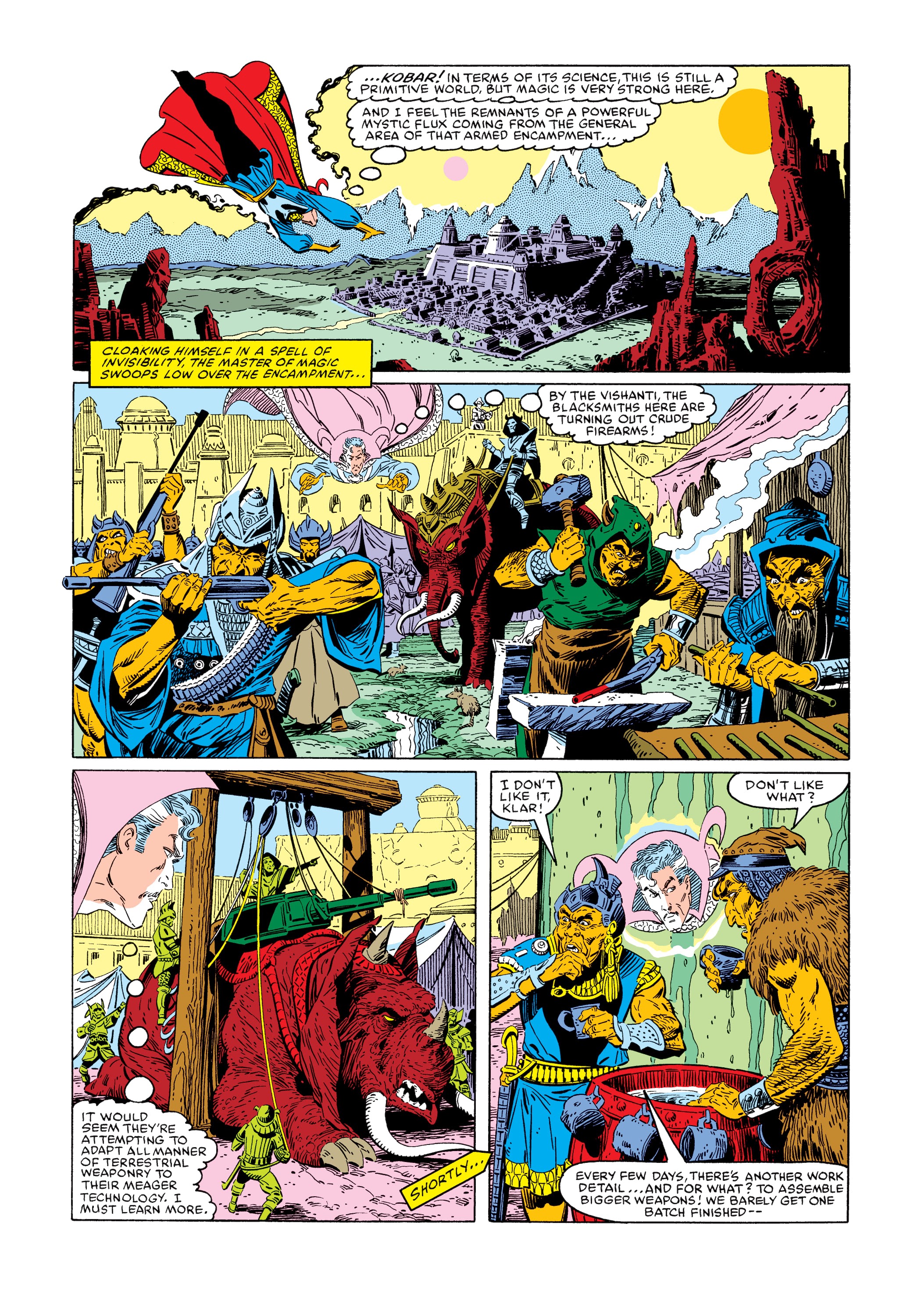 Read online Marvel Masterworks: Doctor Strange comic -  Issue # TPB 10 (Part 3) - 93
