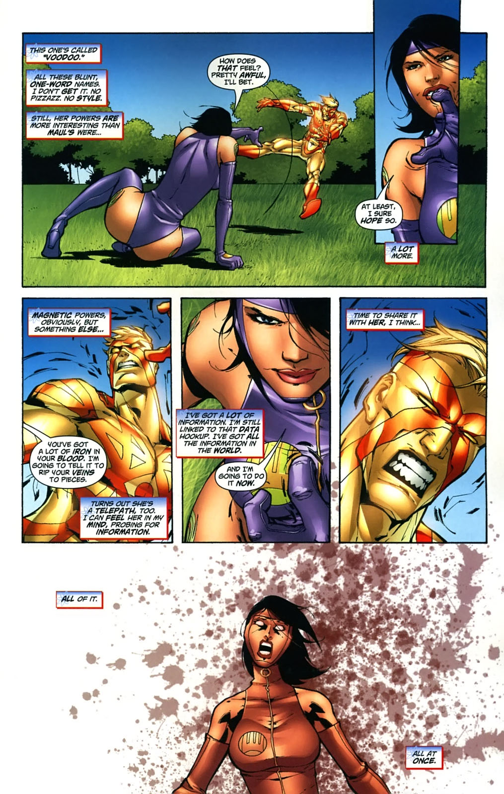 Read online Captain Atom: Armageddon comic -  Issue #4 - 12