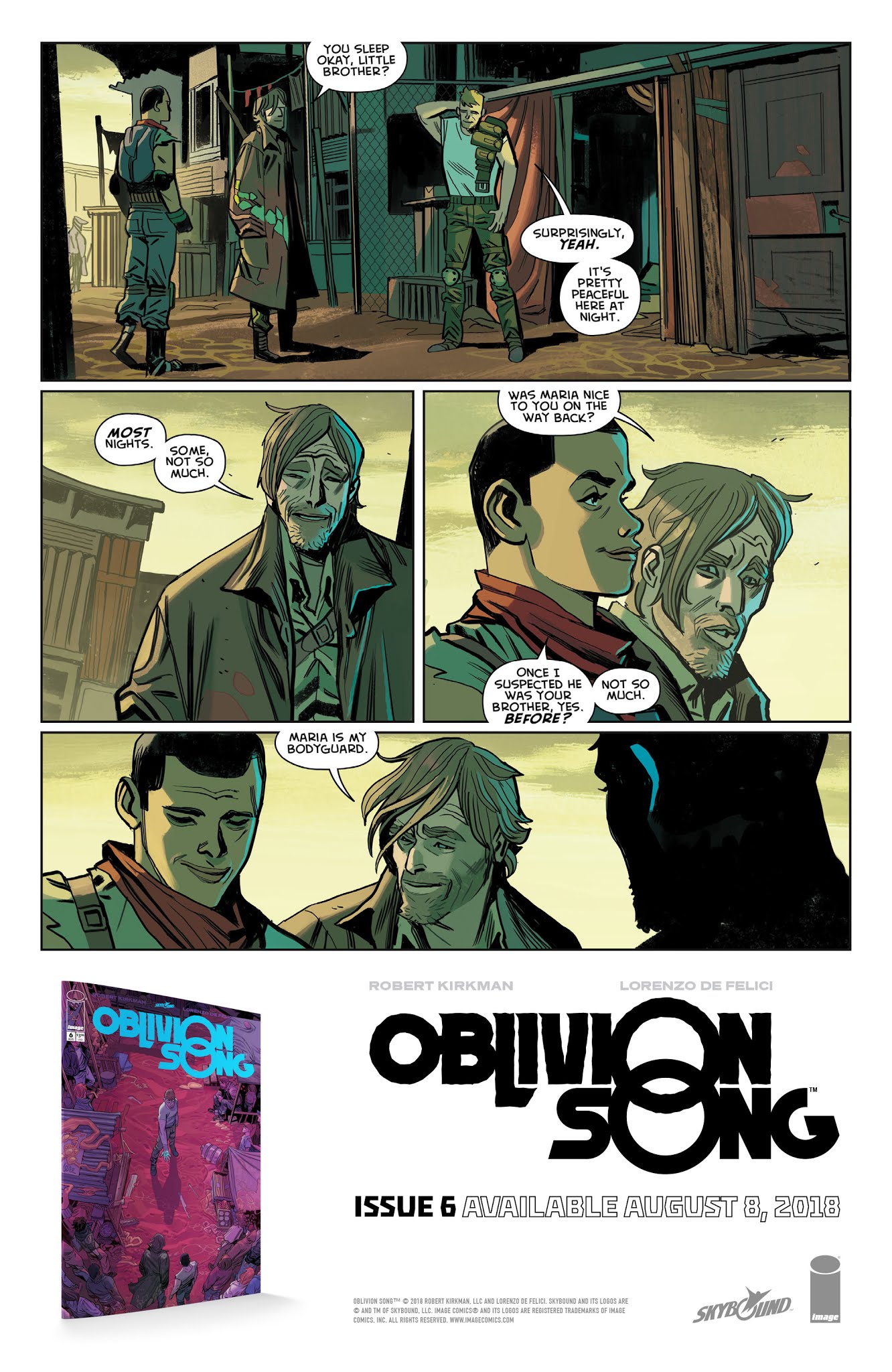 Read online Oblivion Song comic -  Issue #5 - 26