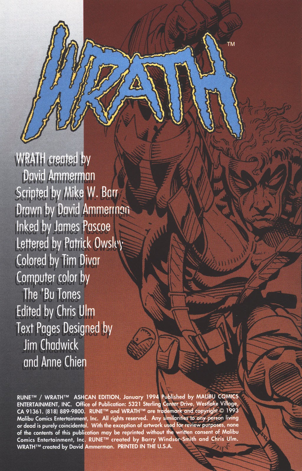 Read online Rune/Wrath Ashcan comic -  Issue # Full - 12