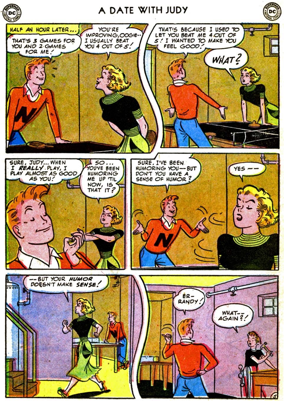 Read online A Date with Judy comic -  Issue #25 - 32