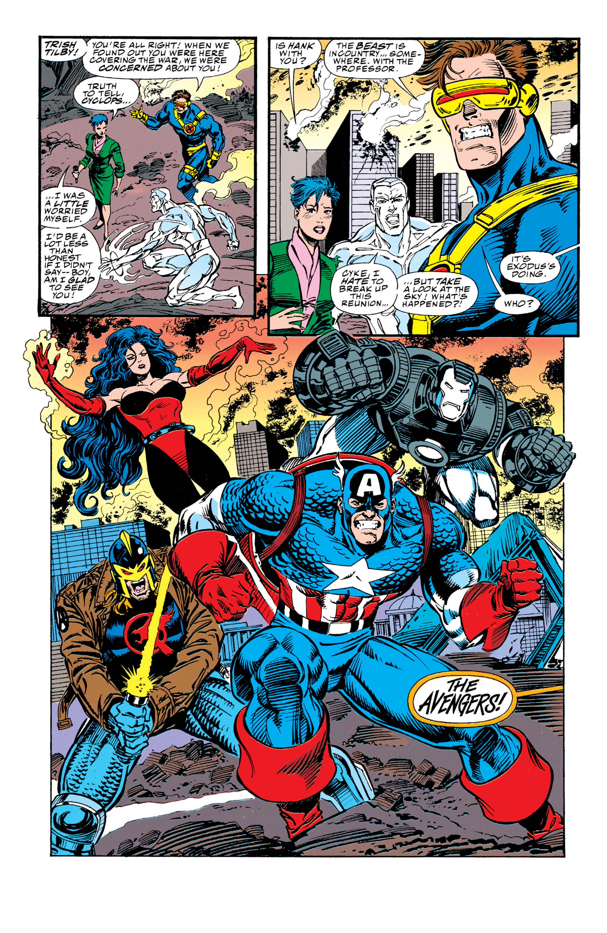 Read online Avengers: Avengers/X-Men - Bloodties comic -  Issue # TPB (Part 1) - 95