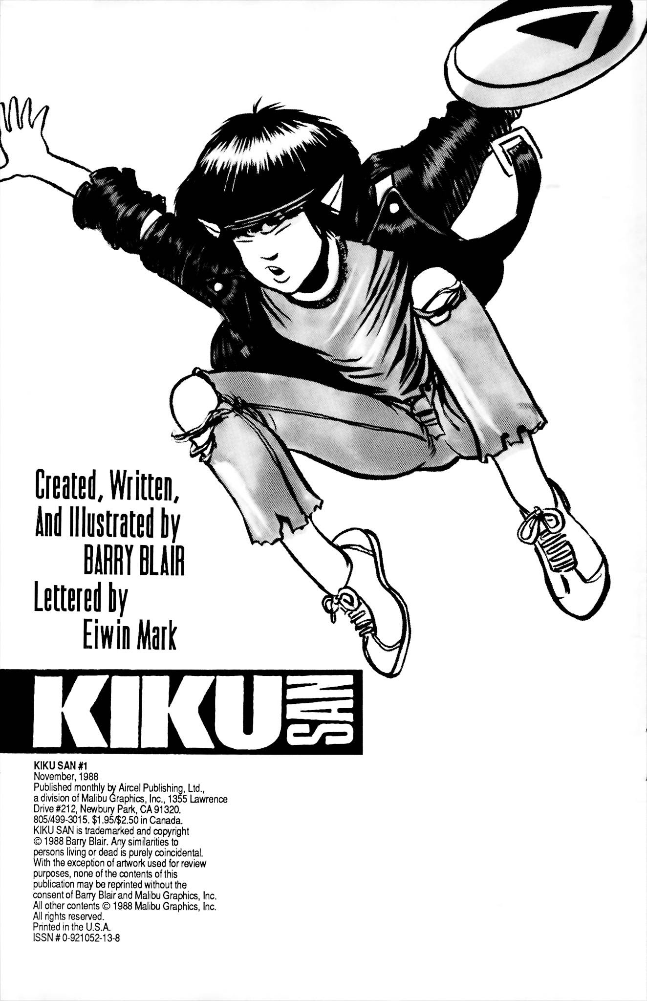 Read online Kiku San comic -  Issue #1 - 2