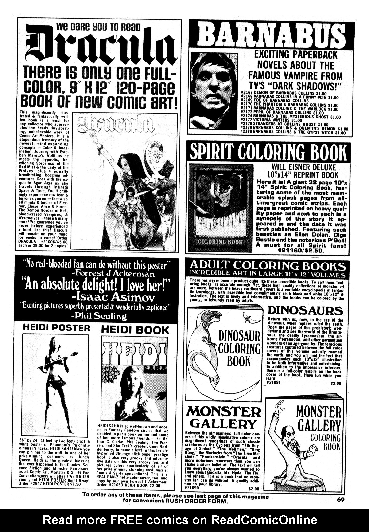 Read online Vampirella (1969) comic -  Issue #40 - 69