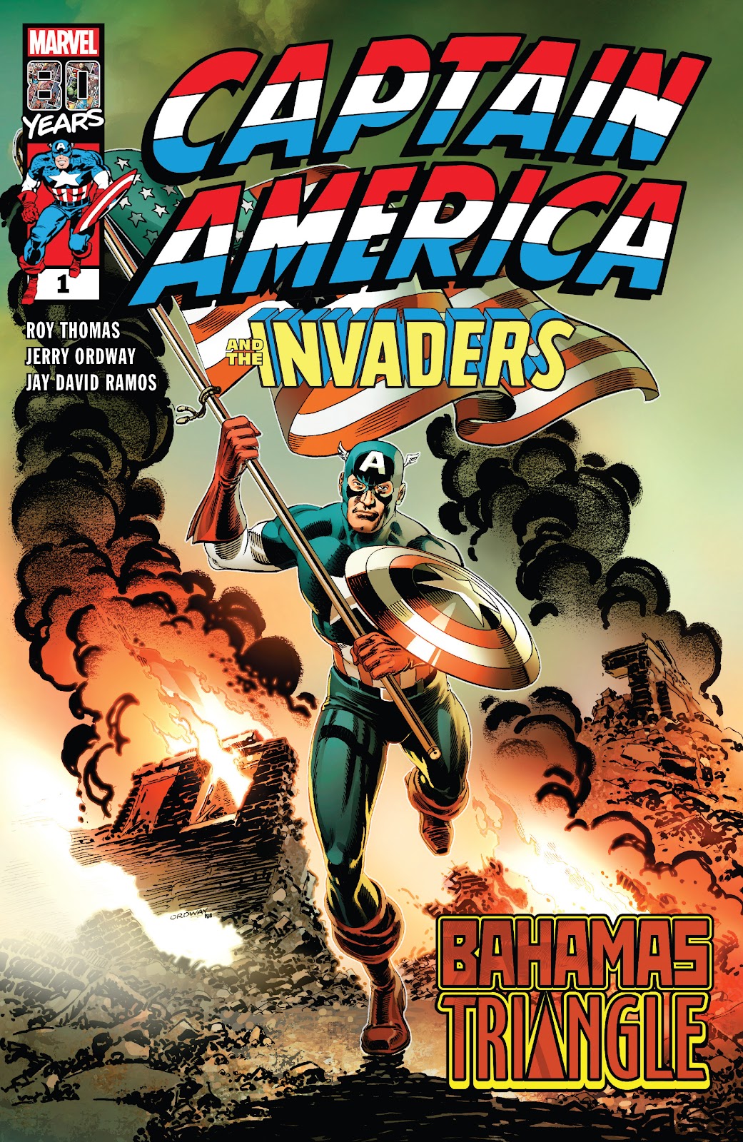 Captain America & the Invaders: Bahamas Triangle issue Full - Page 1