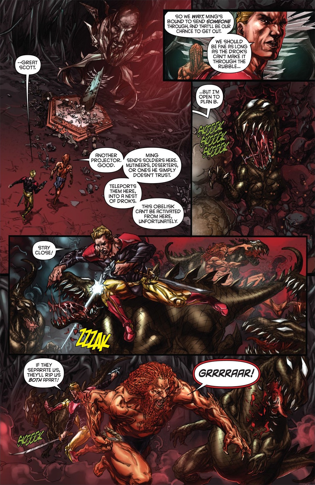 Read online Flash Gordon: Zeitgeist comic -  Issue # TPB - 77