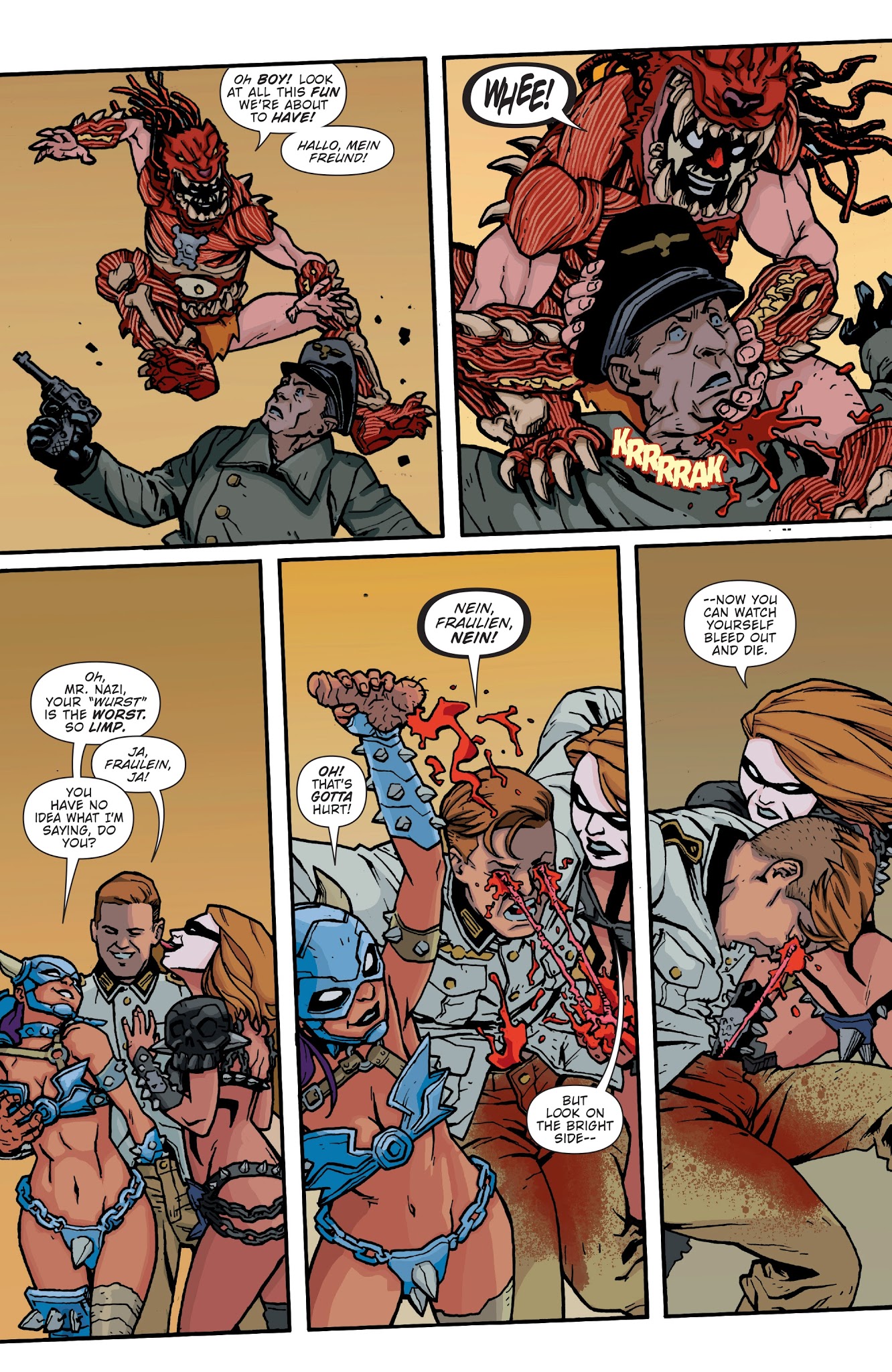 Read online Gwar: Orgasmageddon comic -  Issue #2 - 10