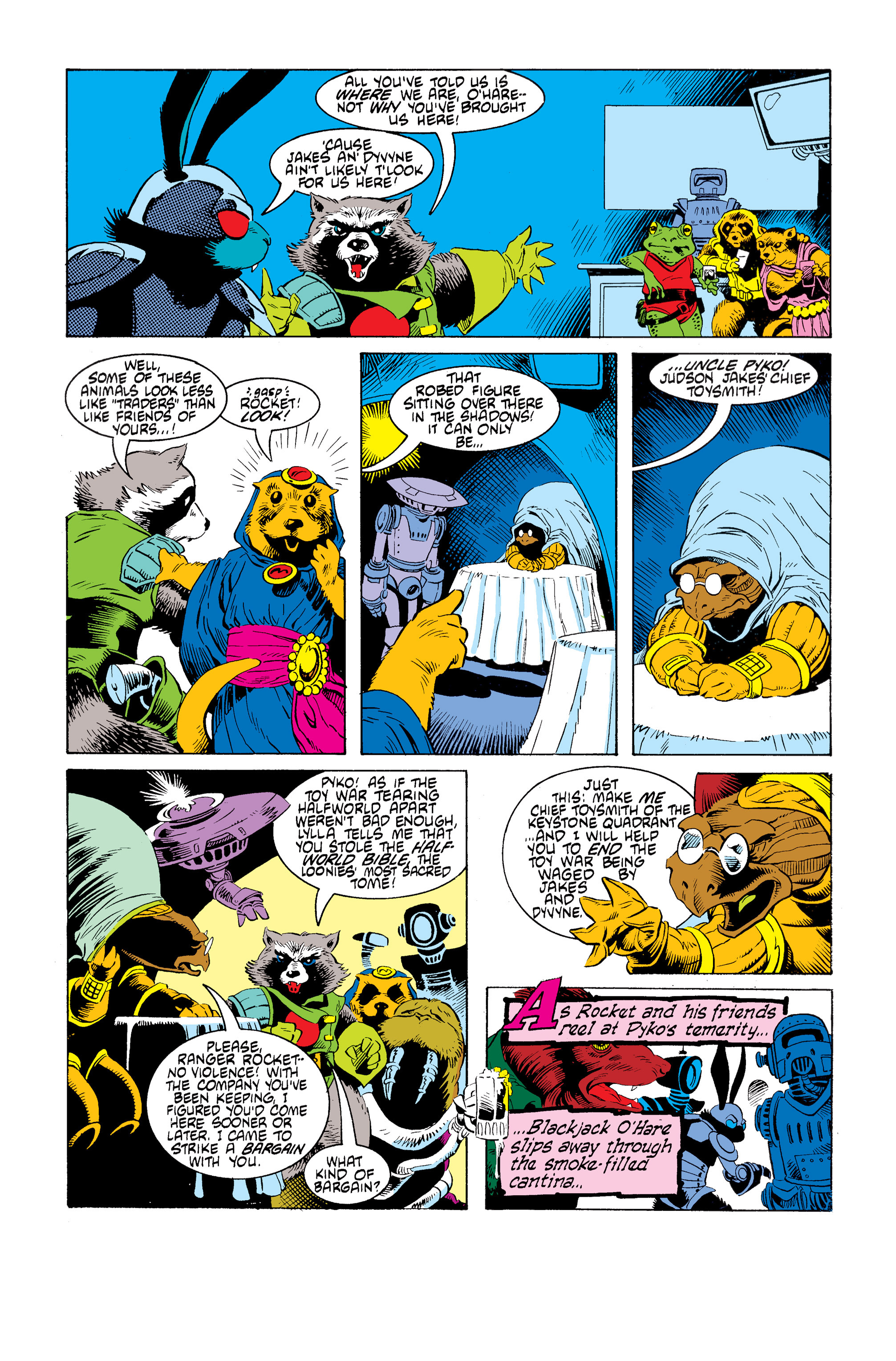 Read online Rocket Raccoon (1985) comic -  Issue #3 - 12