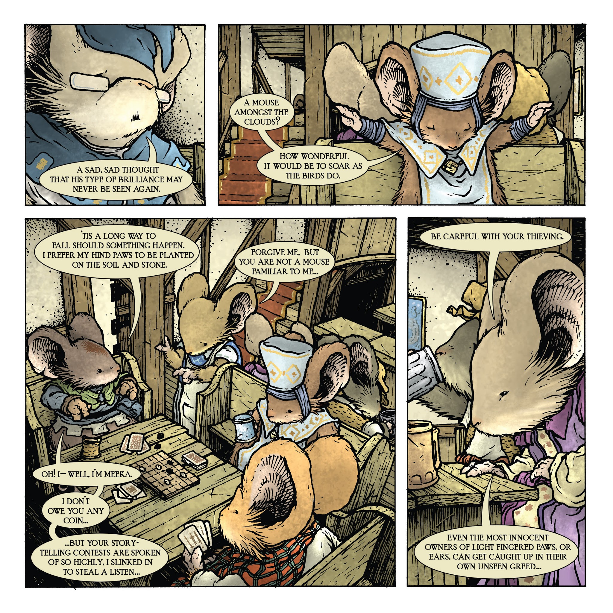Read online Mouse Guard: Legends of the Guard Volume Three comic -  Issue # TPB - 77