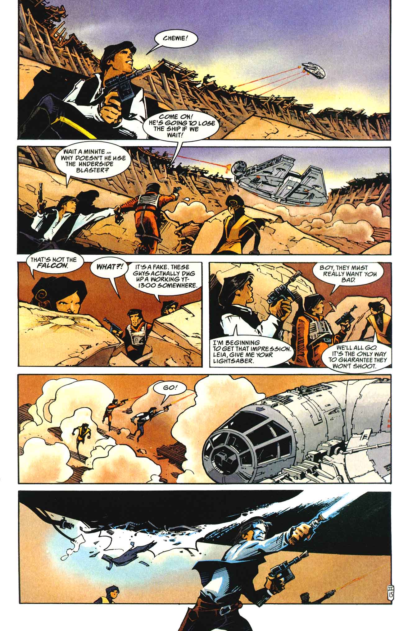 Read online Star Wars: Heir to the Empire comic -  Issue #2 - 17