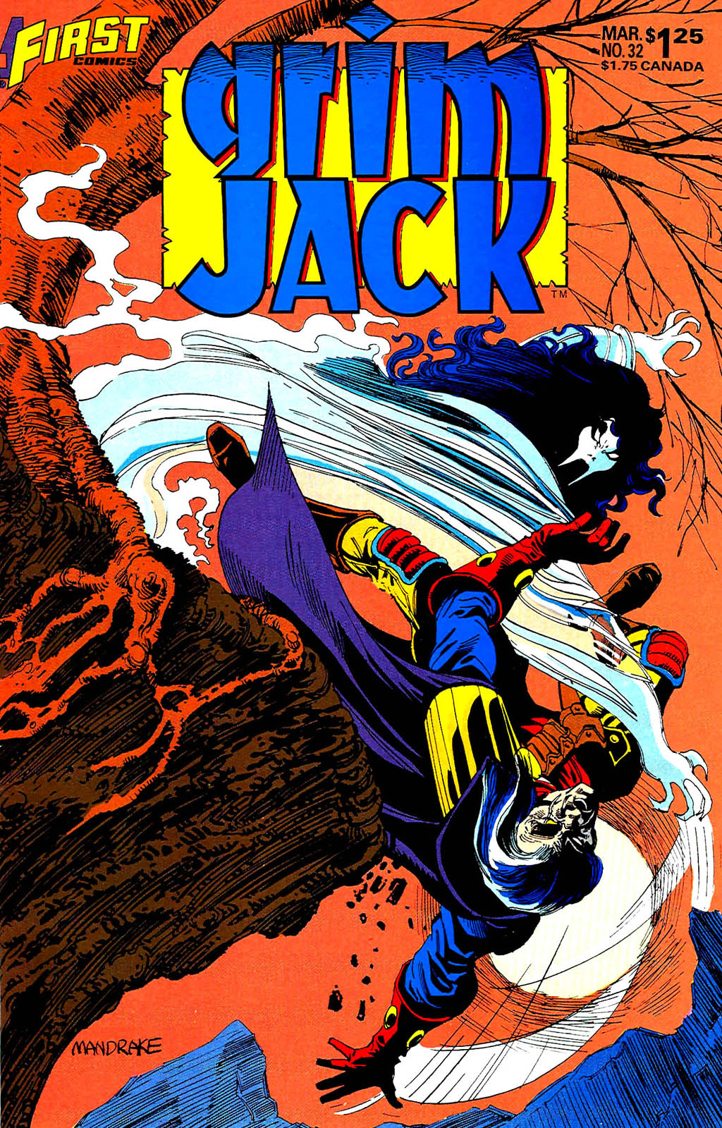 Read online Grimjack comic -  Issue #32 - 1