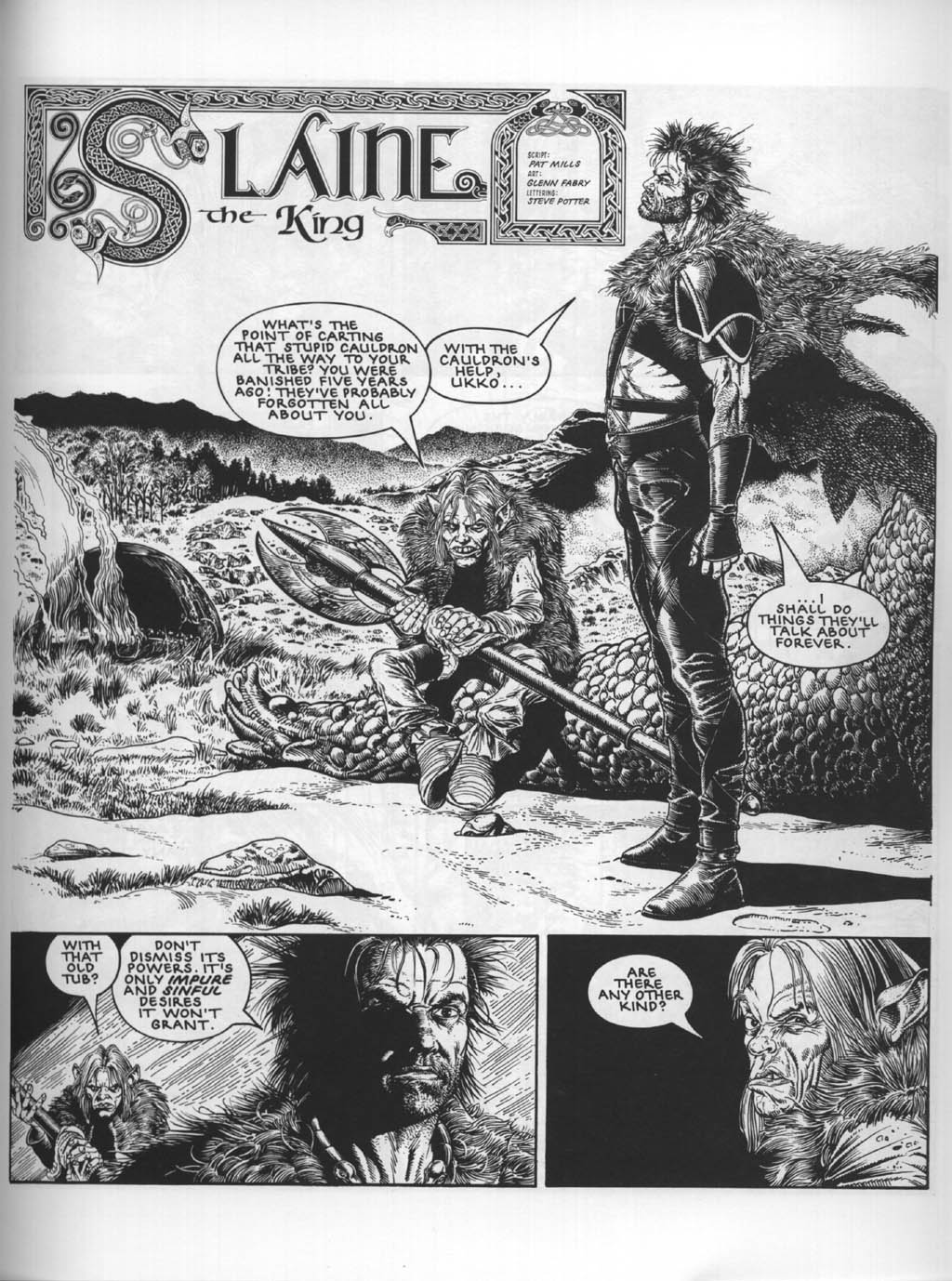 Read online The Collected Slaine comic -  Issue # TPB - 74