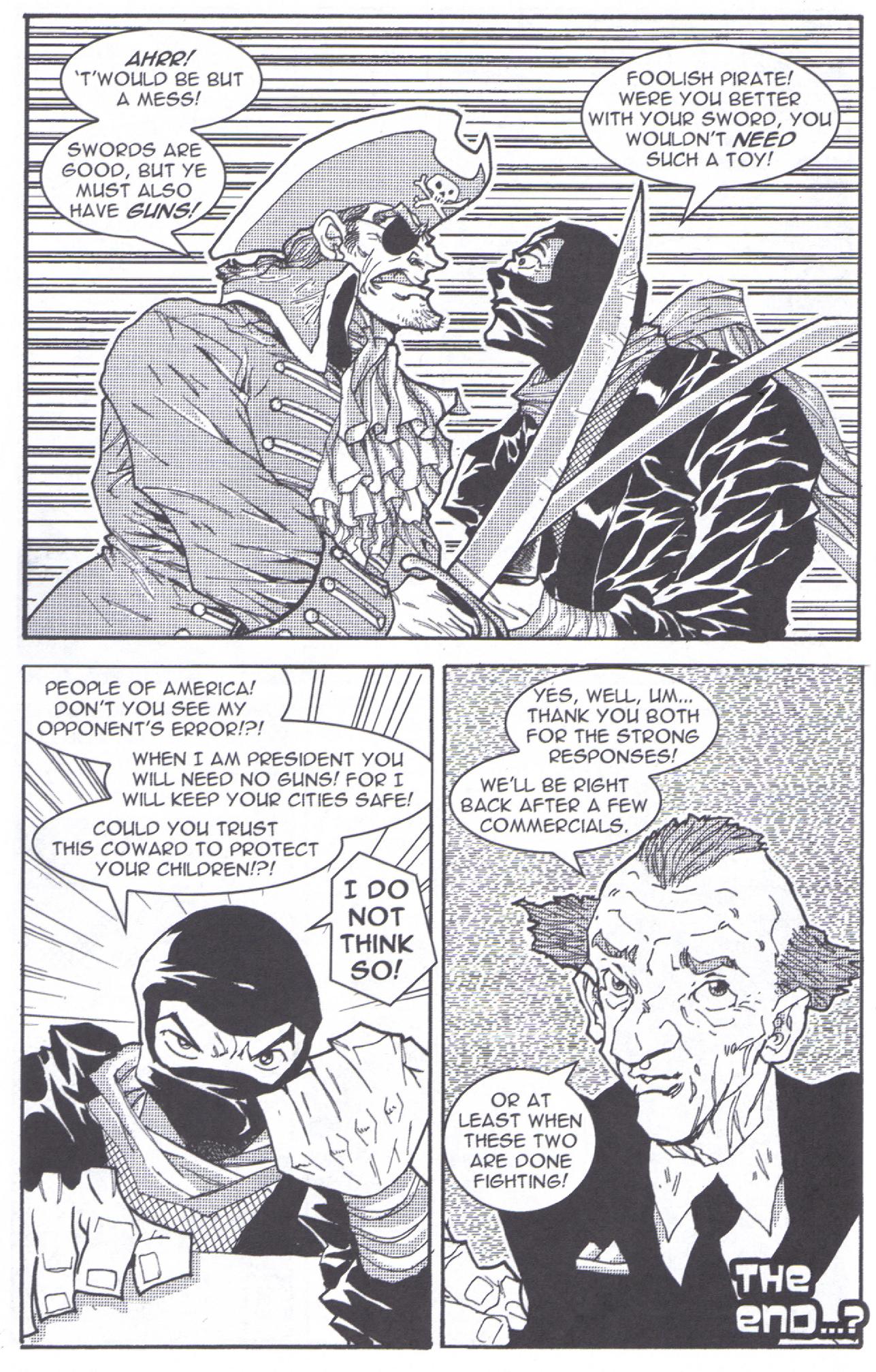 Read online Pirates vs Ninjas: Debate in '08 comic -  Issue # Full - 16